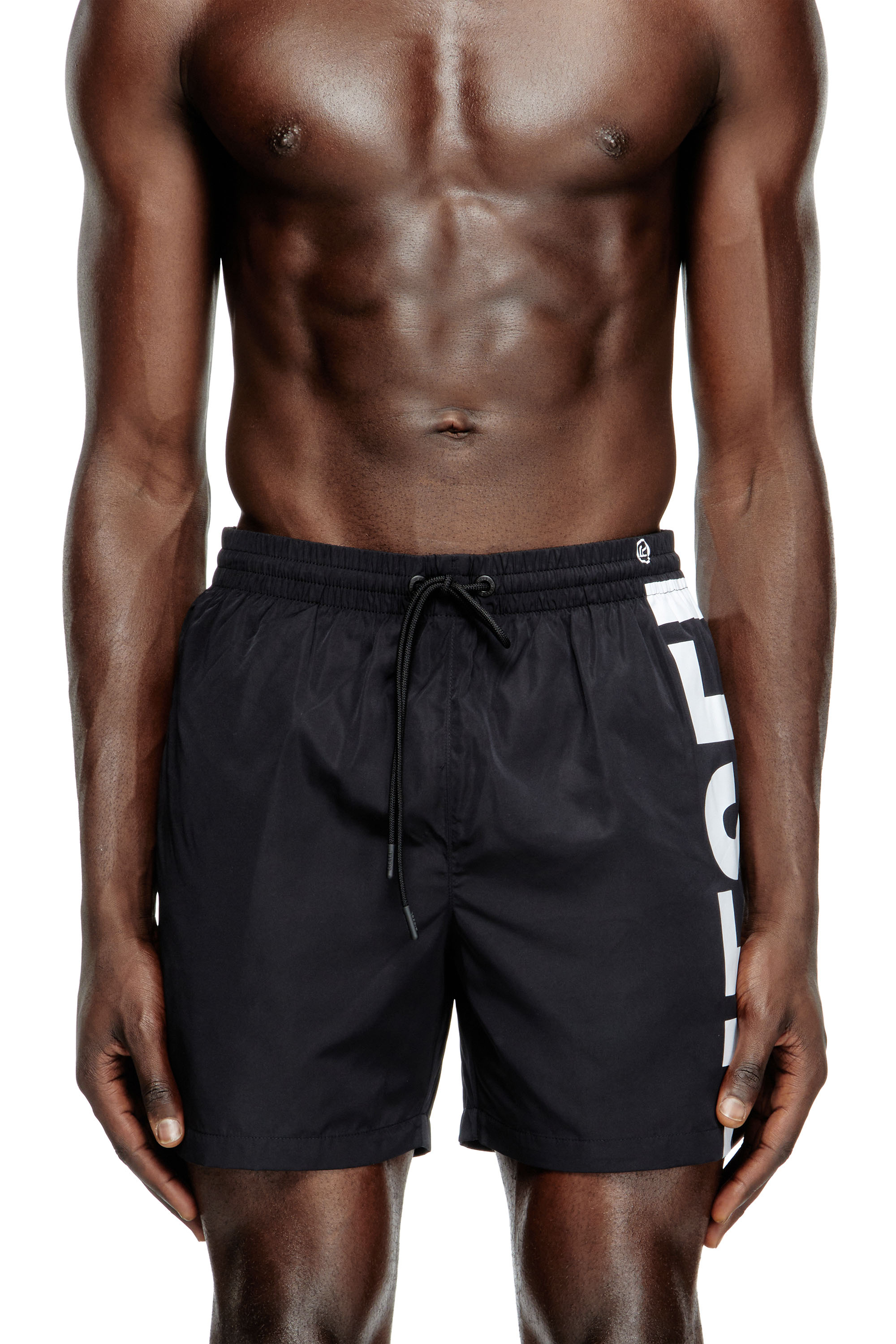 Diesel - RIO-41-D-CORE, Short de bain mi-long avec maxi logo Homme in Polychrome - 1