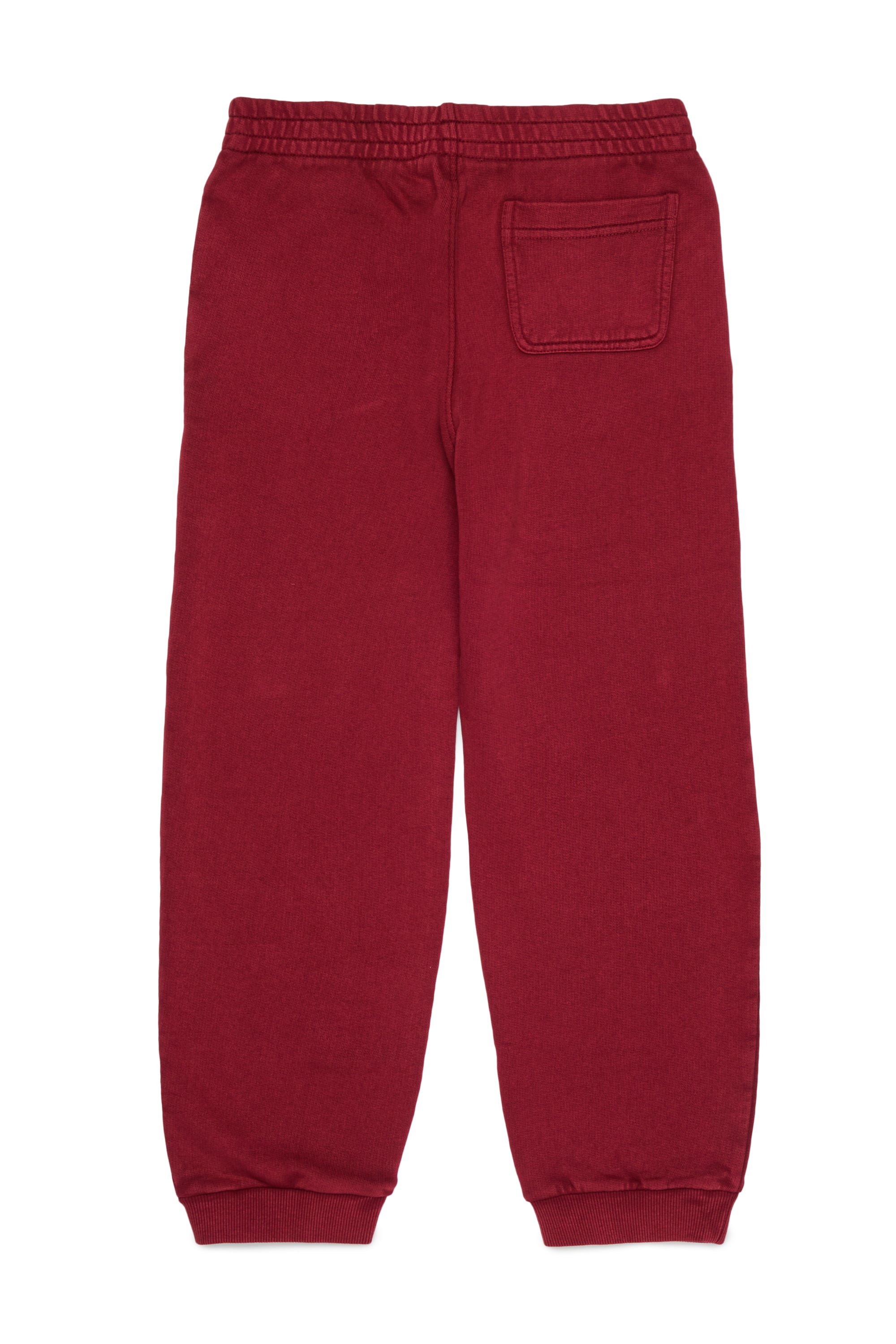 Diesel - PTISEL, Pantalon de surv&ecirc;tement en coton avec logo imprim&eacute; Homme in Rouge - 2