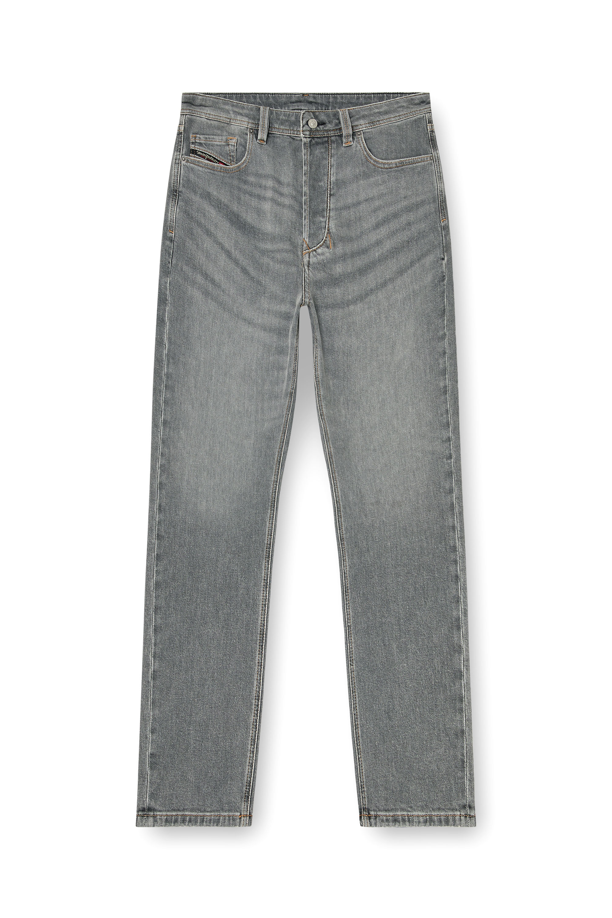 Diesel - Regular Jeans 1986 Larkee-Beex 0KBBI Homme, Gris - Image 3