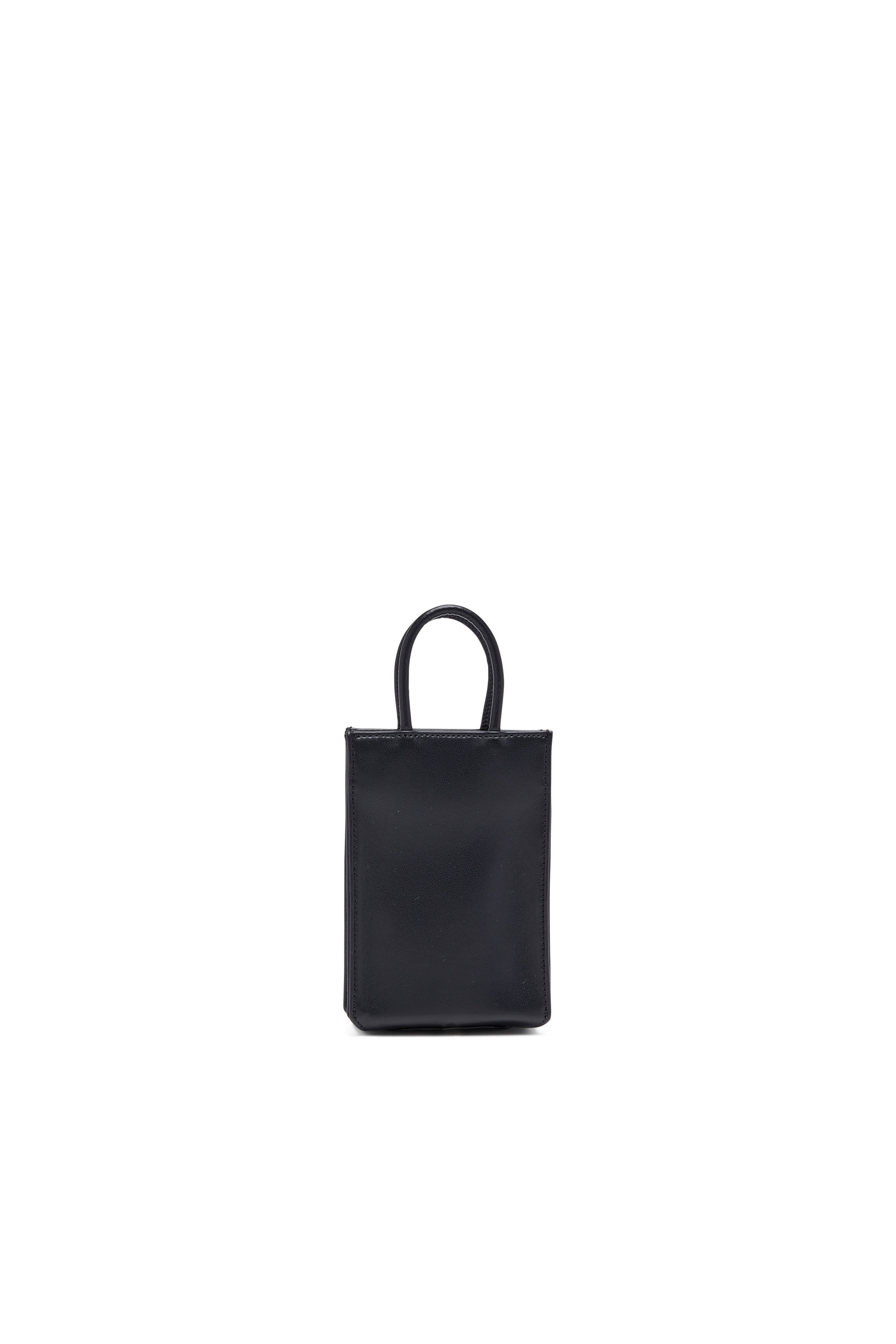 Diesel - DSL 3D SHOPPER MINI X, Dsl 3D Mini -Petit sac tote en PU avec logo embossé Homme in Noir - 2