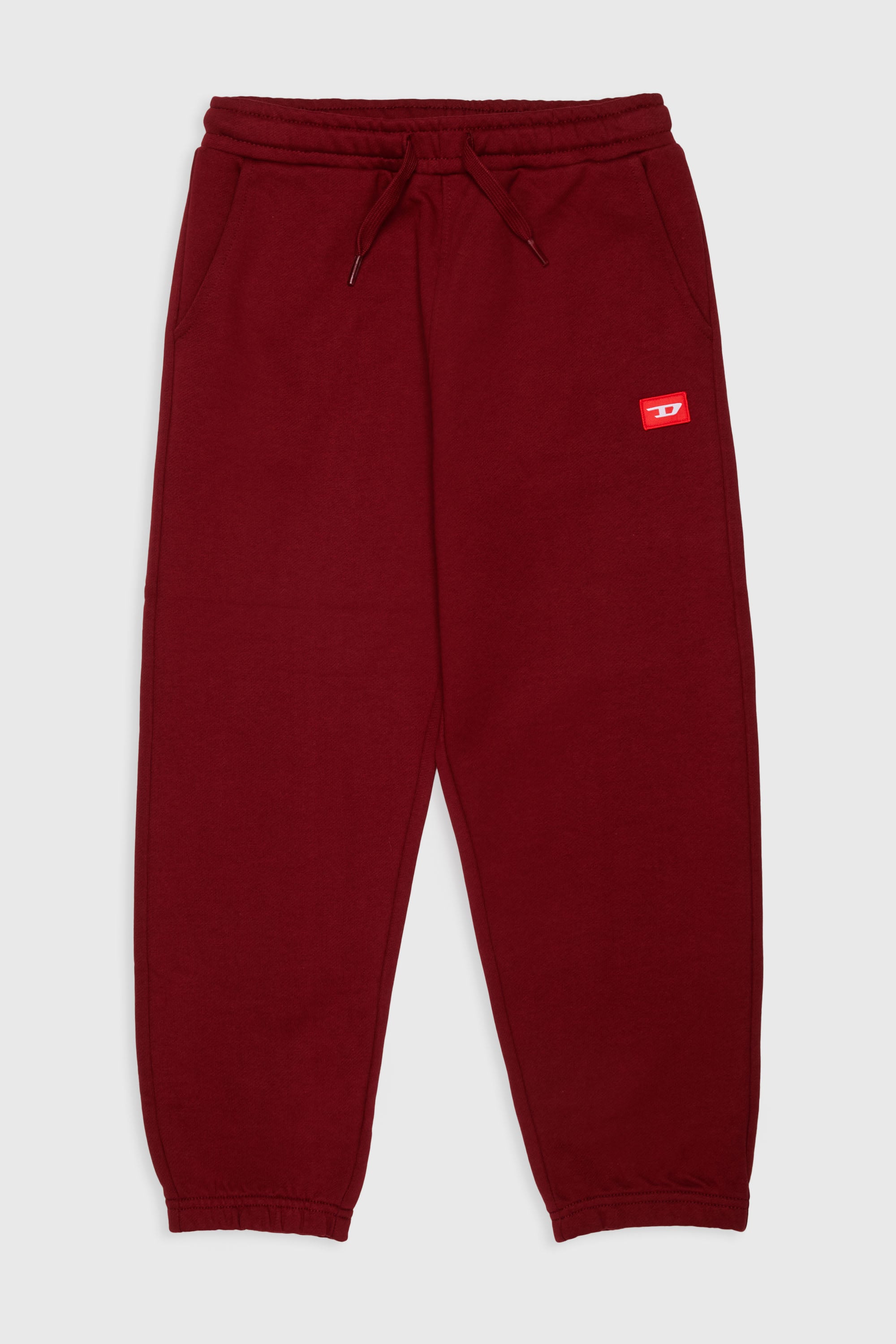 Diesel - PXGIN, Pantalons en coton avec poches lat&eacute;rales Mixte in Rouge - 1