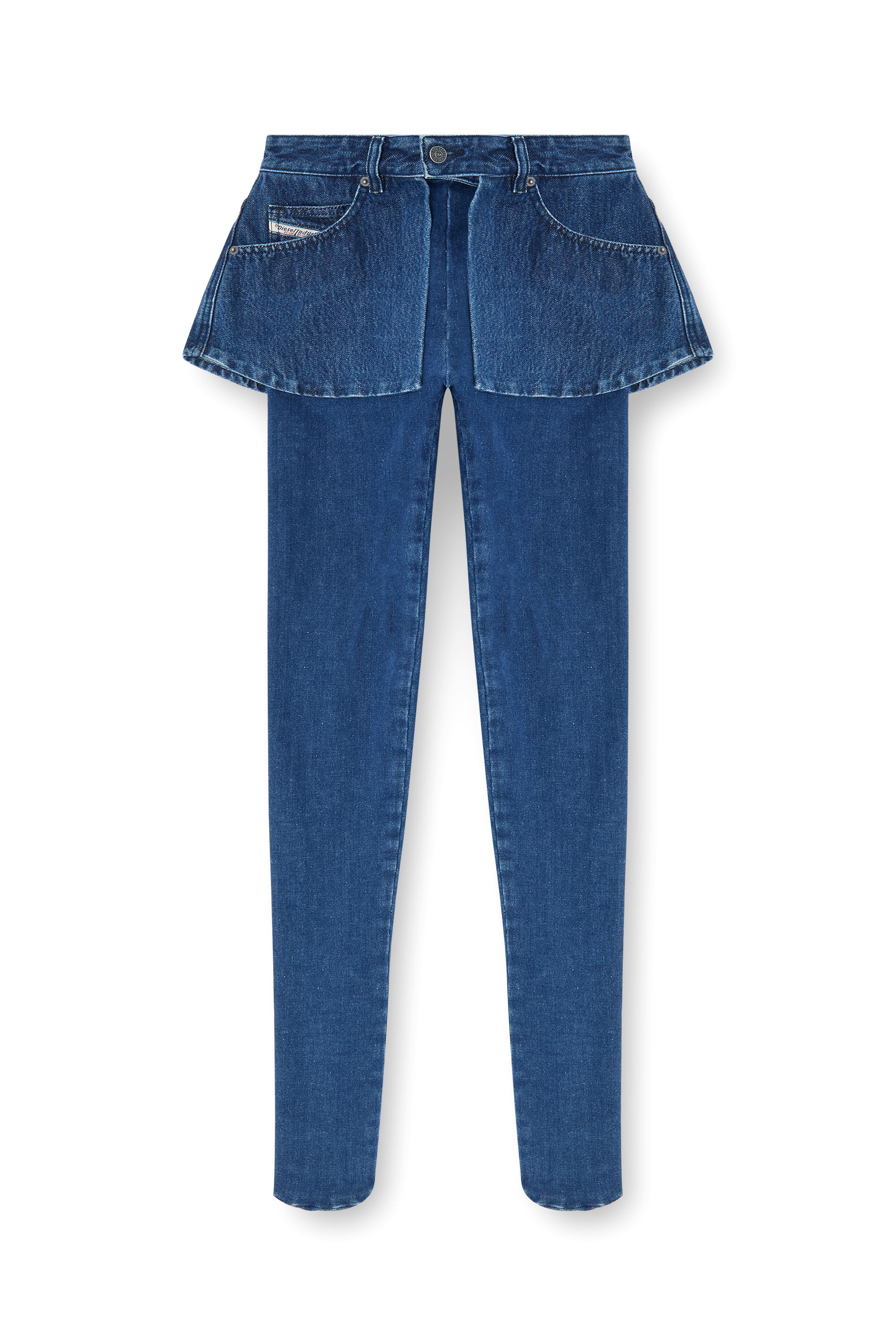 Diesel - Skinny Jeans D-Spika 09R31 Femme, Bleu Fonc&eacute; - Image 7