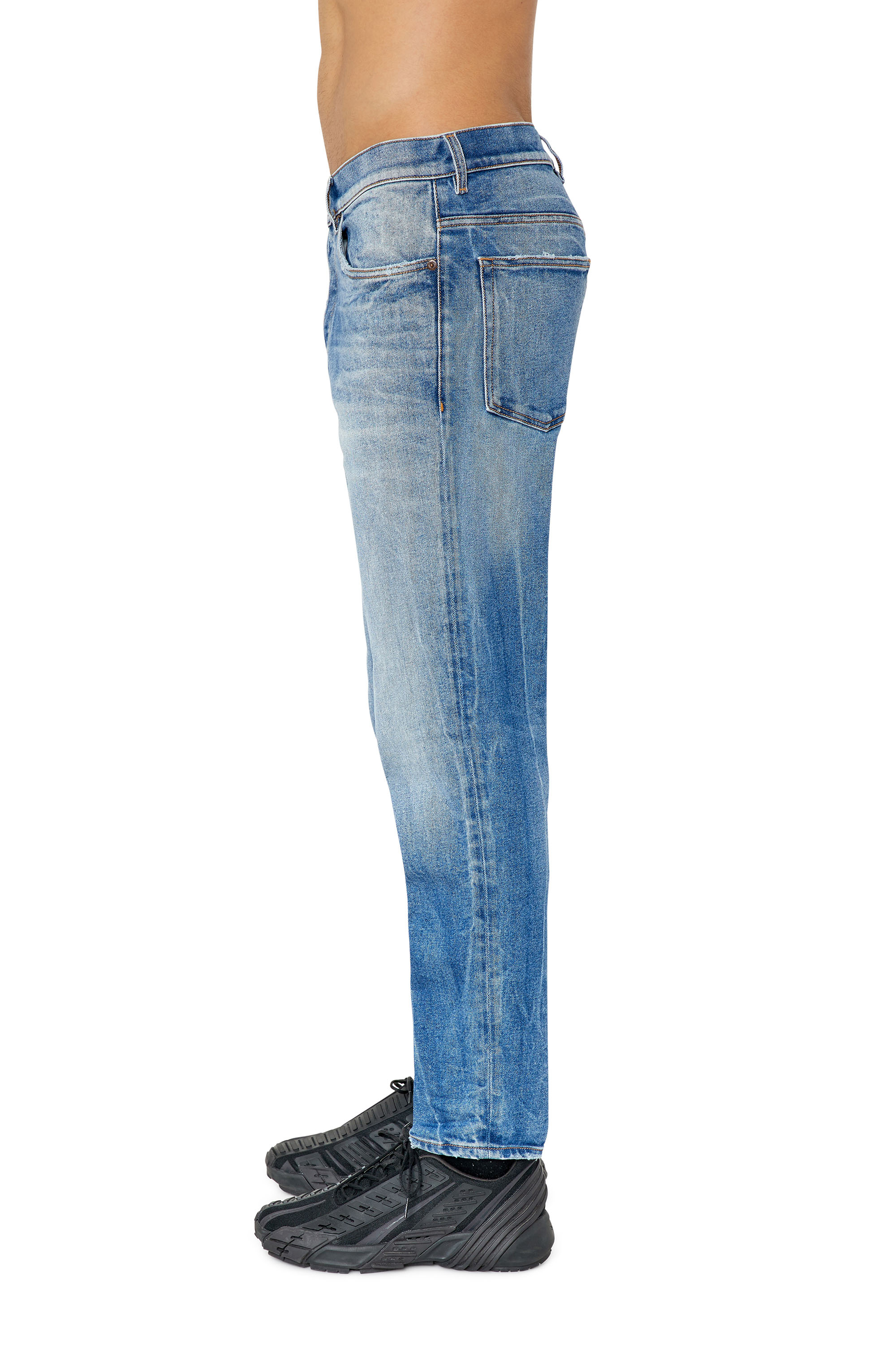 Diesel - 2005 D-FINING 09E85 Tapered Jeans, Bleu Clair - Image 4