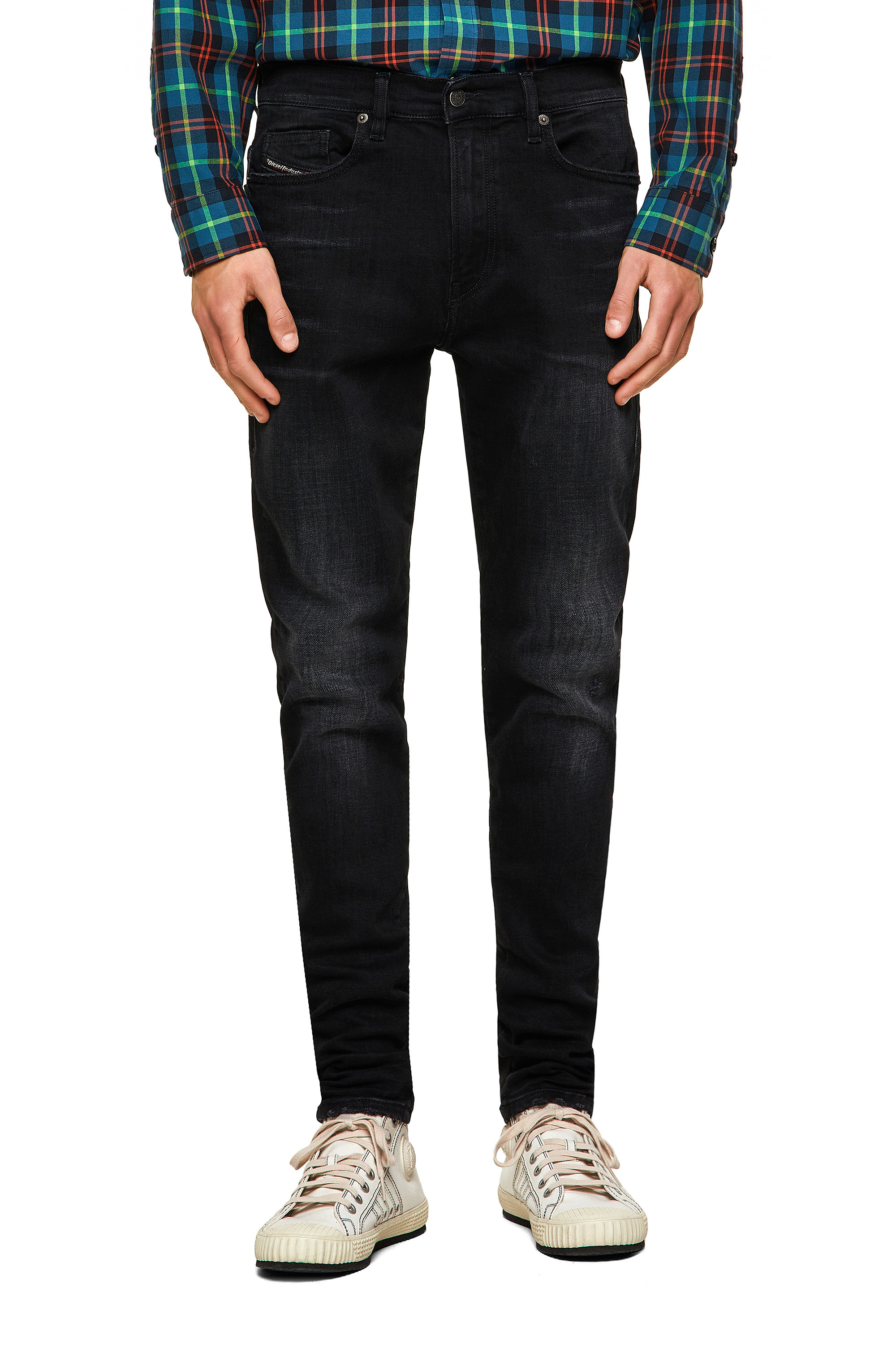 D-Amny 0092B, Noir/Gris foncé - Jeans