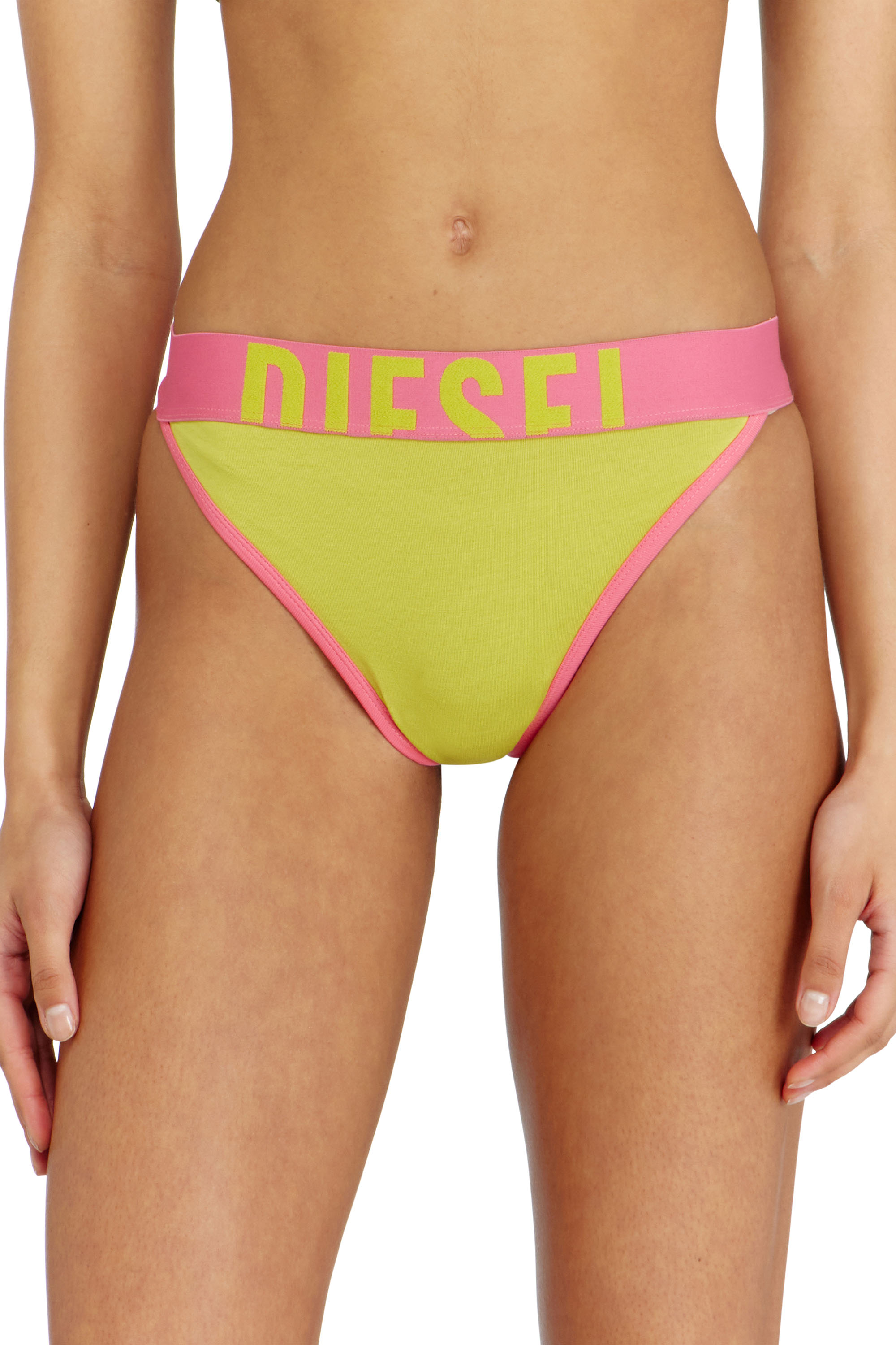 Diesel - MARIANNA-D-POP-3PACK, Lot de trois strings stretch en coton multicolore Femme in Polychrome - 2