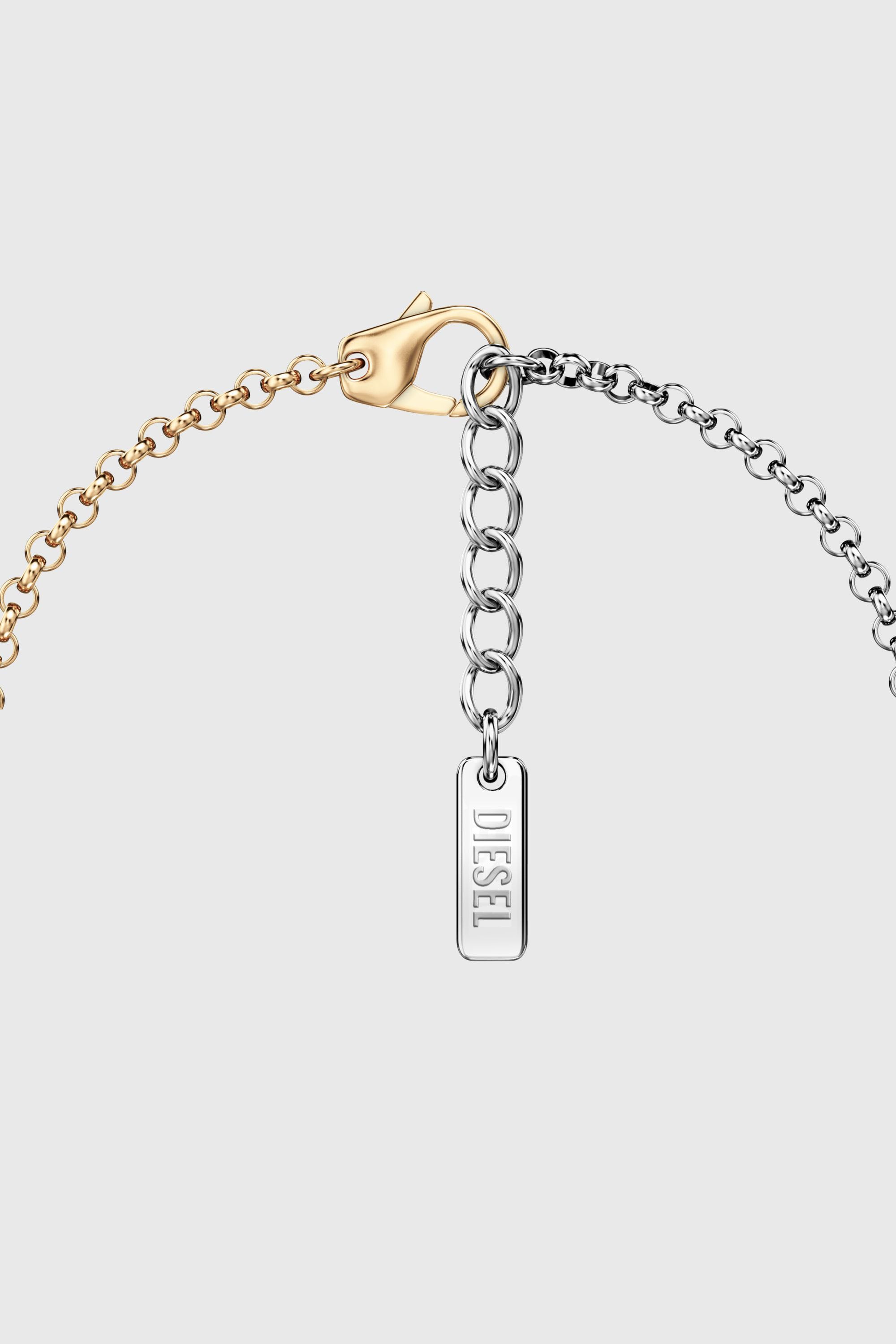 Diesel - DX1686931  JEWELLERY, Bracelet cha&icirc;ne en acier inoxydable Mixte in Gris argent&eacute; - 2