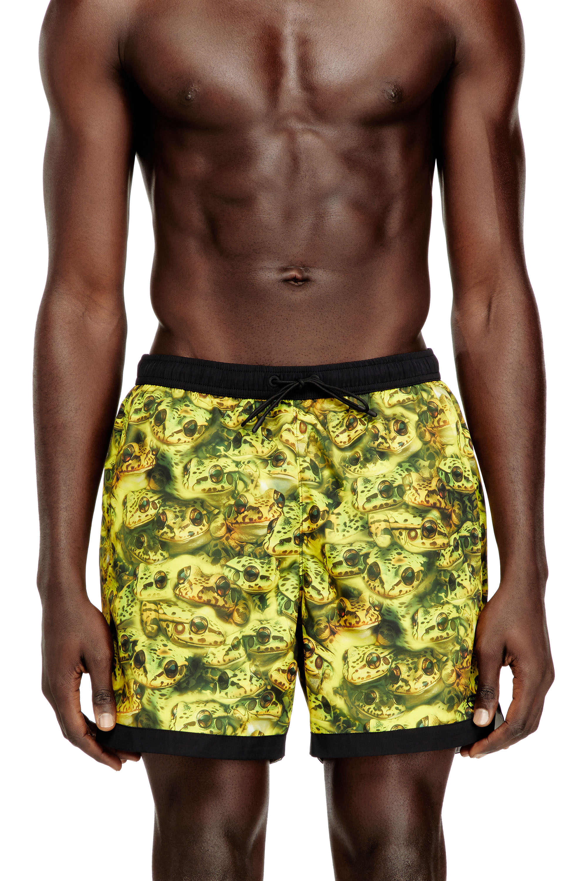 Diesel - SOCCER-41-D-POP-C, Maillot de bain style boxeur avec imprimé intégral. Homme in ToBeDefined - 2