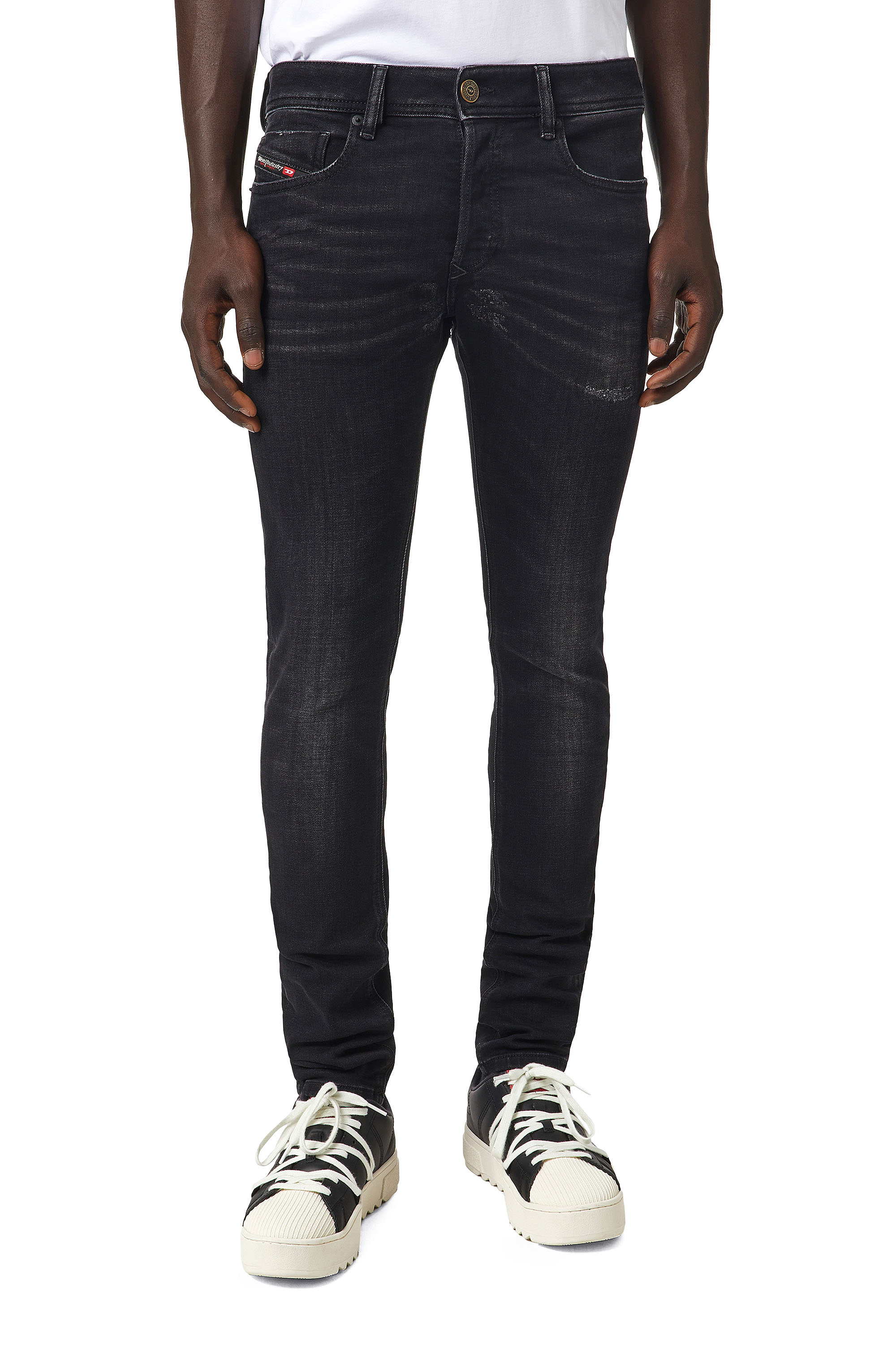 Sleenker 09A89, Noir/Gris foncé - Jeans