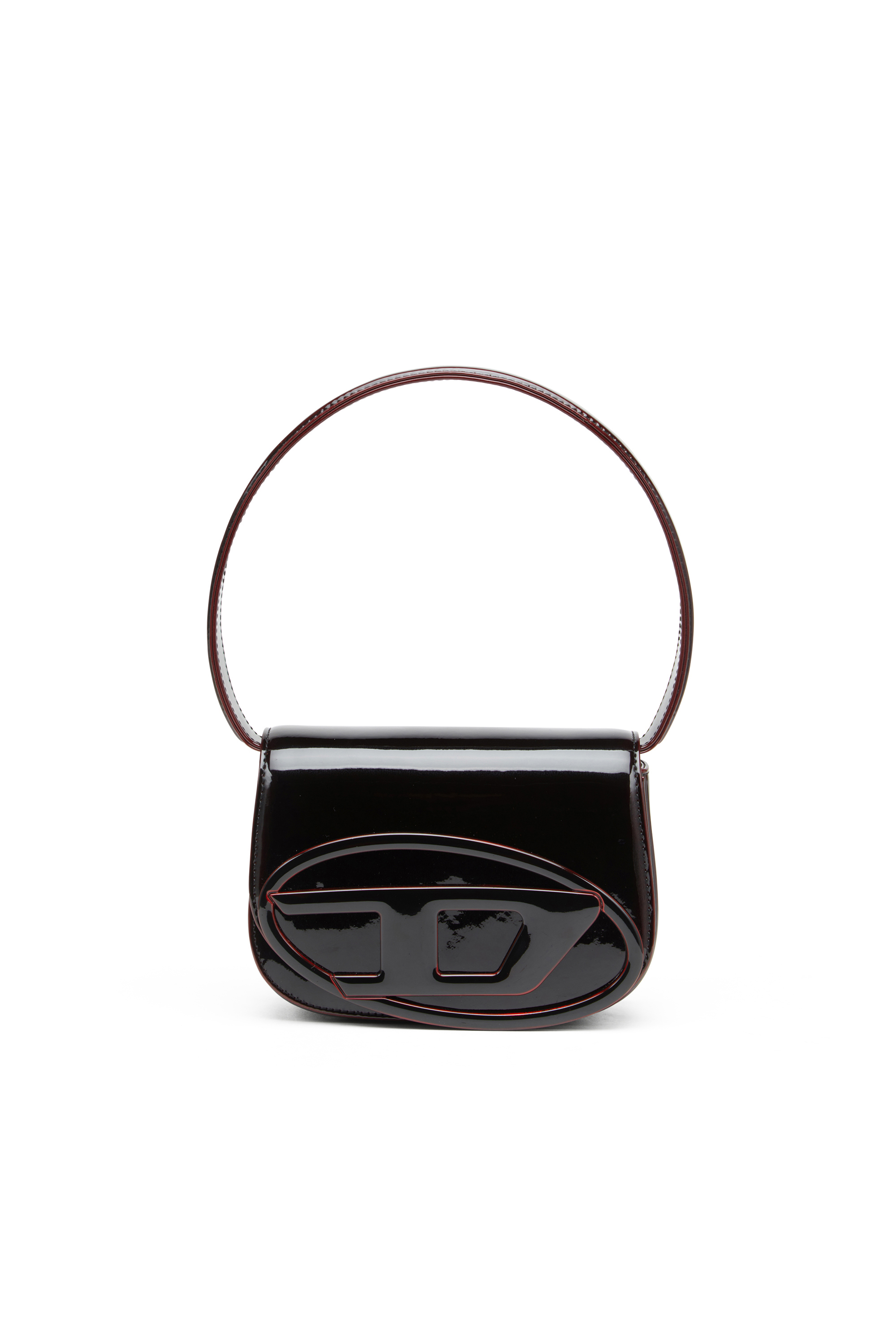Diesel - 1DR, 1DR-Sac emblématique 1DR en PU liquide Femme in Rouge - 2