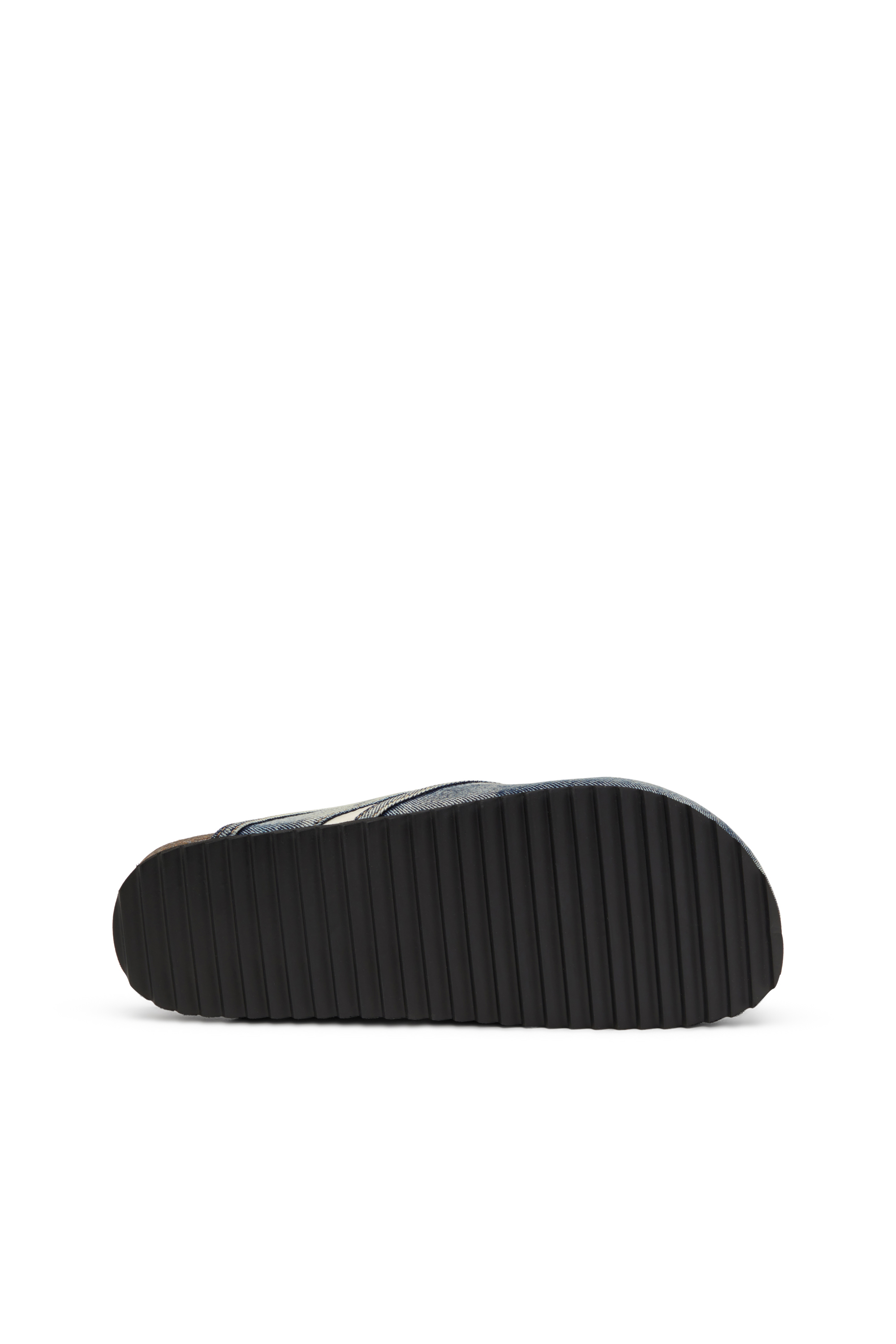 D-WOODSTOCK SLIP-ON, Bleu Foncé Diesel - D-WOODSTOCK SLIP-ON, D-Woodstock-Mules en denim Homme in Bleu - 4
