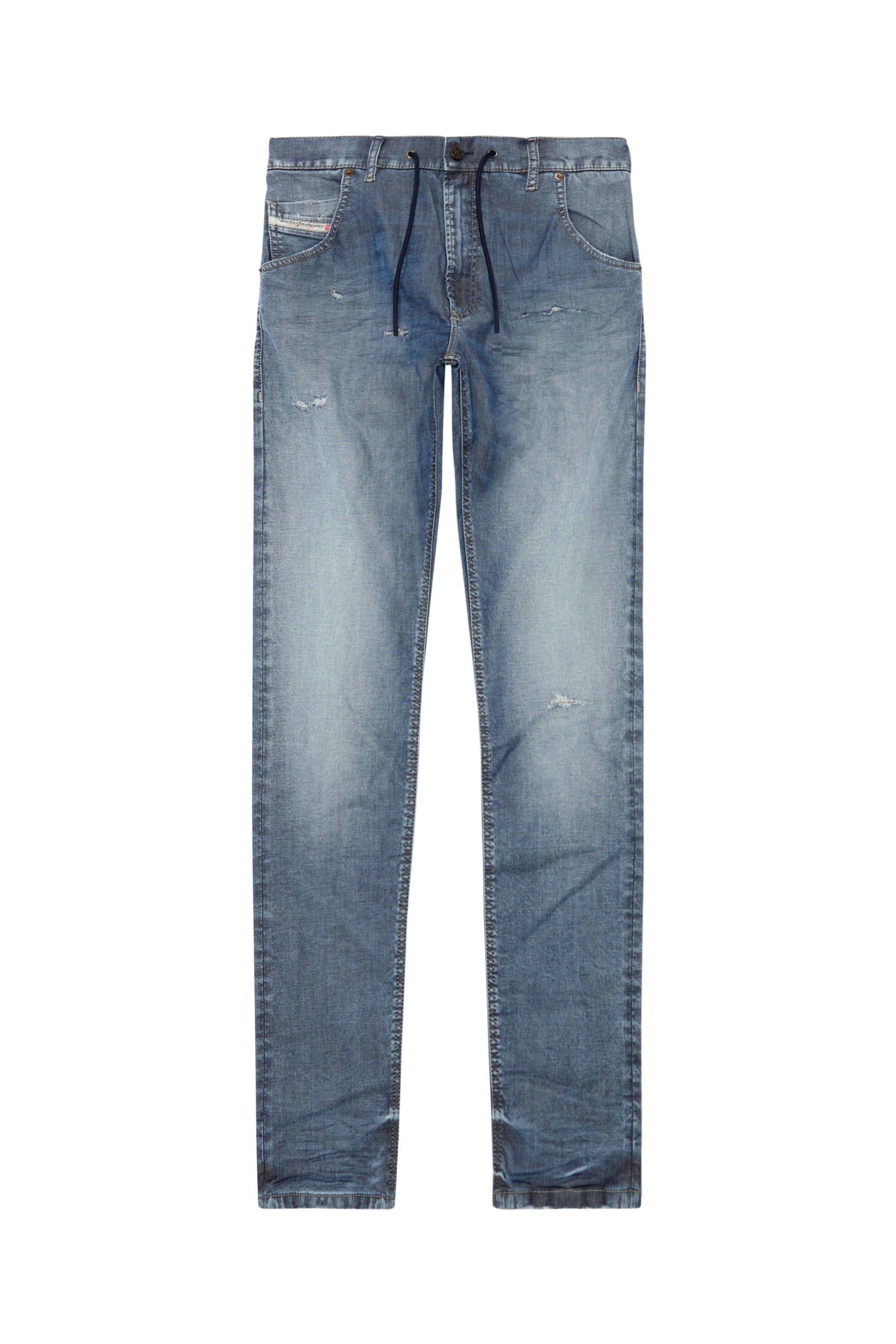 Diesel - Tapered Krooley JoggJeans® E9H13, Bleu moyen - Image 5