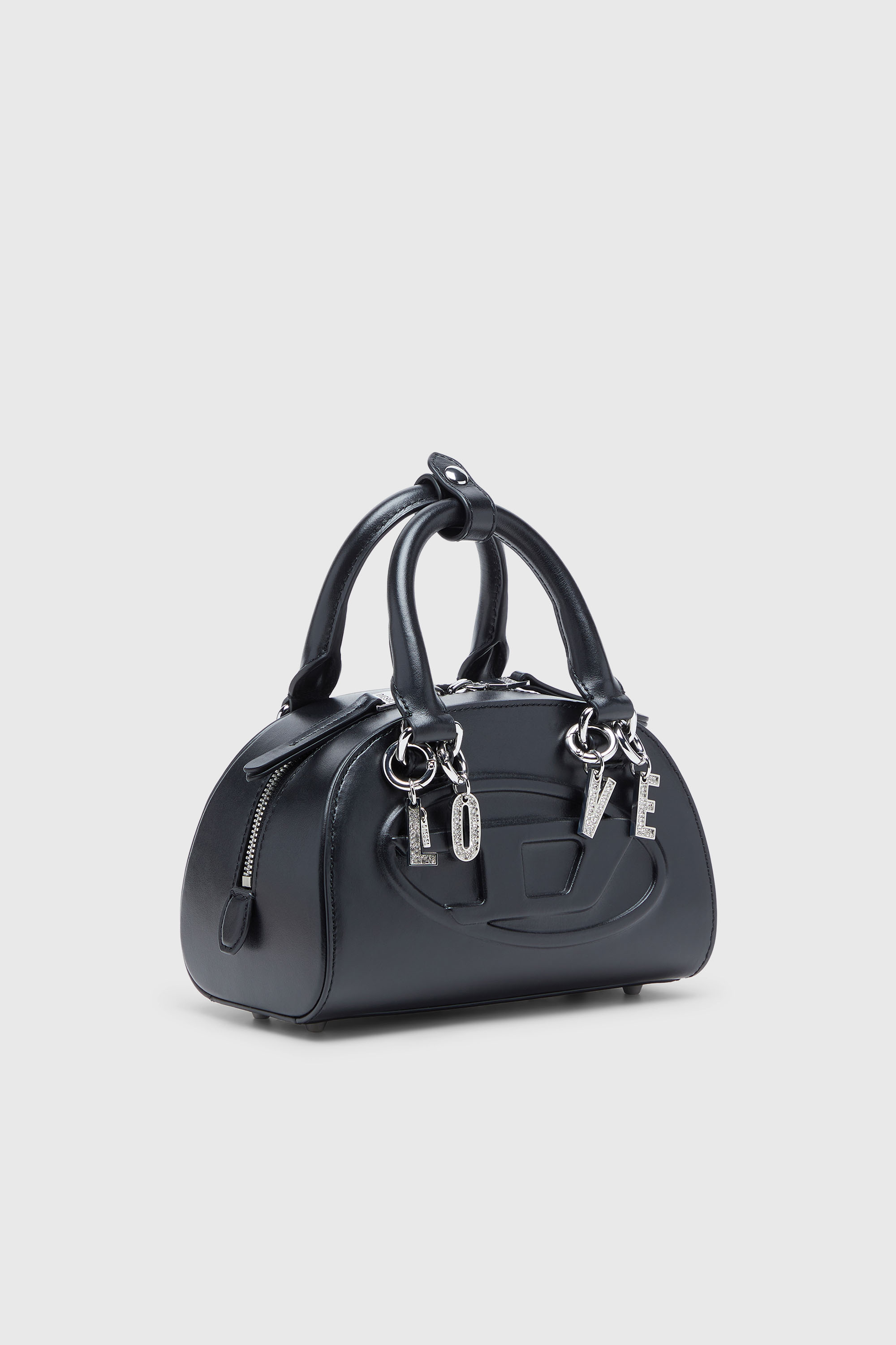 Diesel - CHARM-LOVE, Charms en m&eacute;tal avec breloques LOVE Femme in Gris argent&eacute; - 3