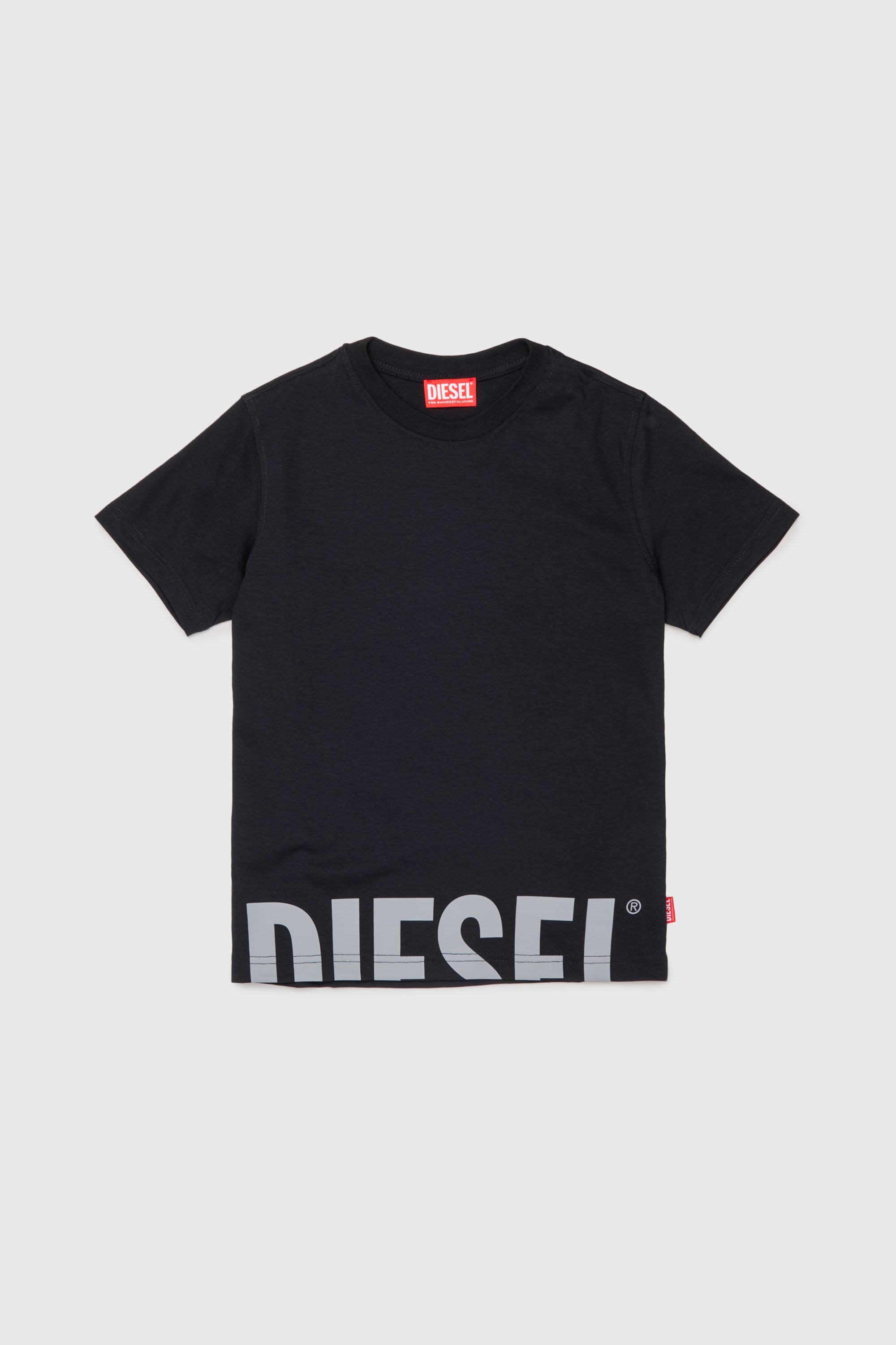Diesel - TPRES, T-shirt avec logo d&eacute;coup&eacute; Homme in ToBeDefined - 1