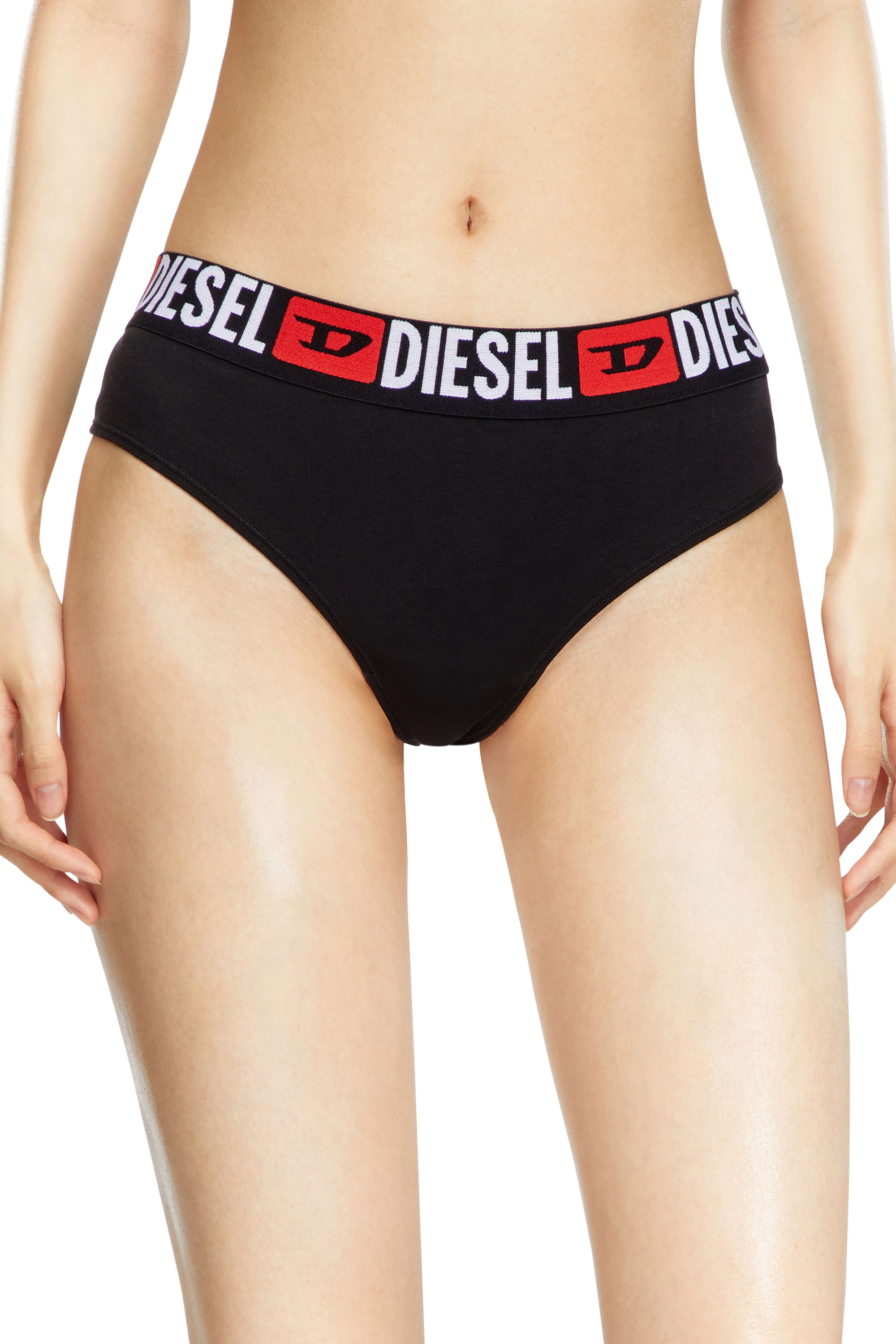 Diesel - UFST-STARS-THREEPACK, Femme Lot de 3 strings avec taille à logo in Noir - Image 2