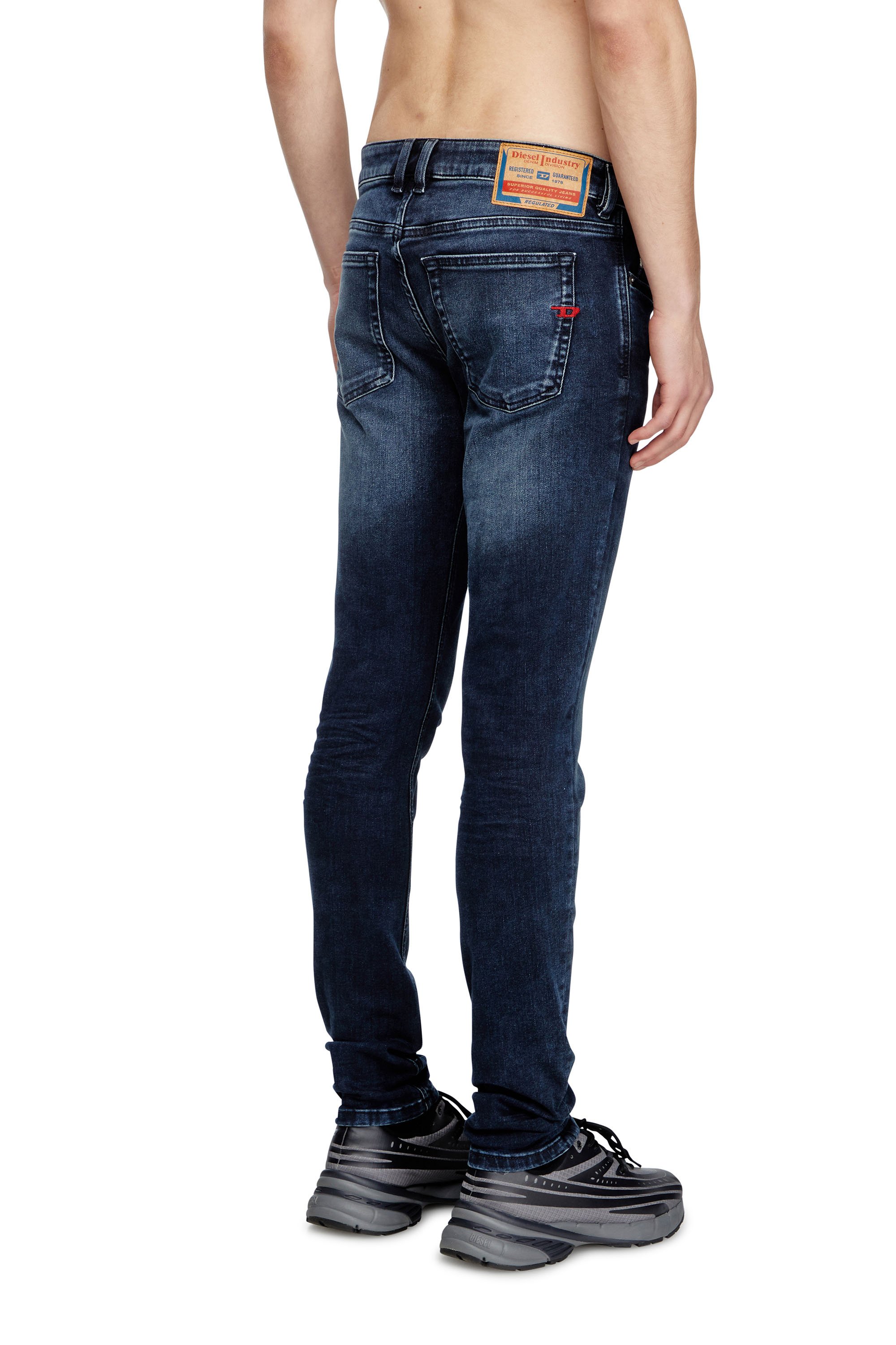 Diesel - Skinny Jeans 1979 Sleenker 0ENAR Homme, Bleu Foncé - Image 3