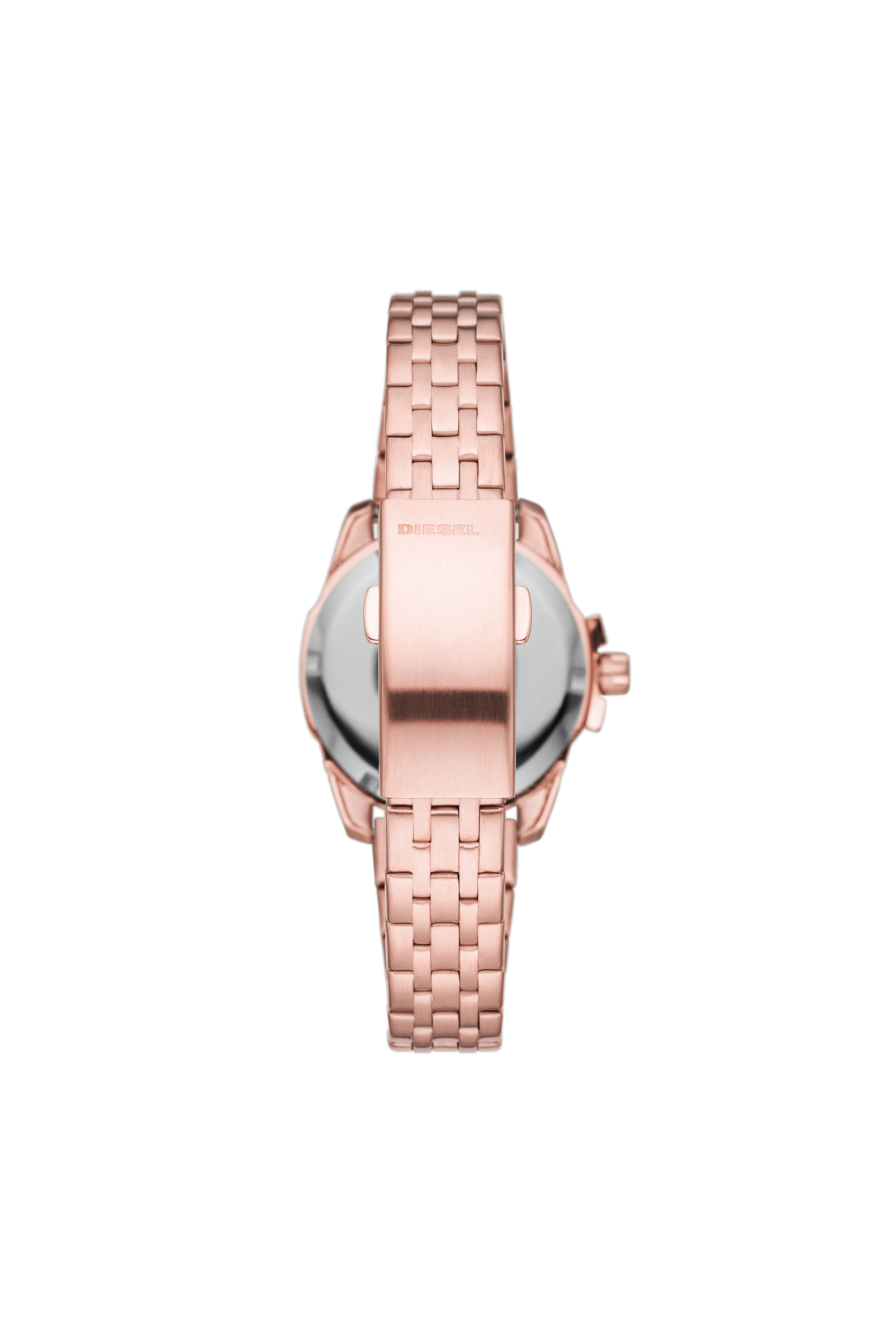 Diesel - DZ5602, Montre Baby Chief à trois aiguilles avec date en acier inoxydable or rose Femme in Rose - 2