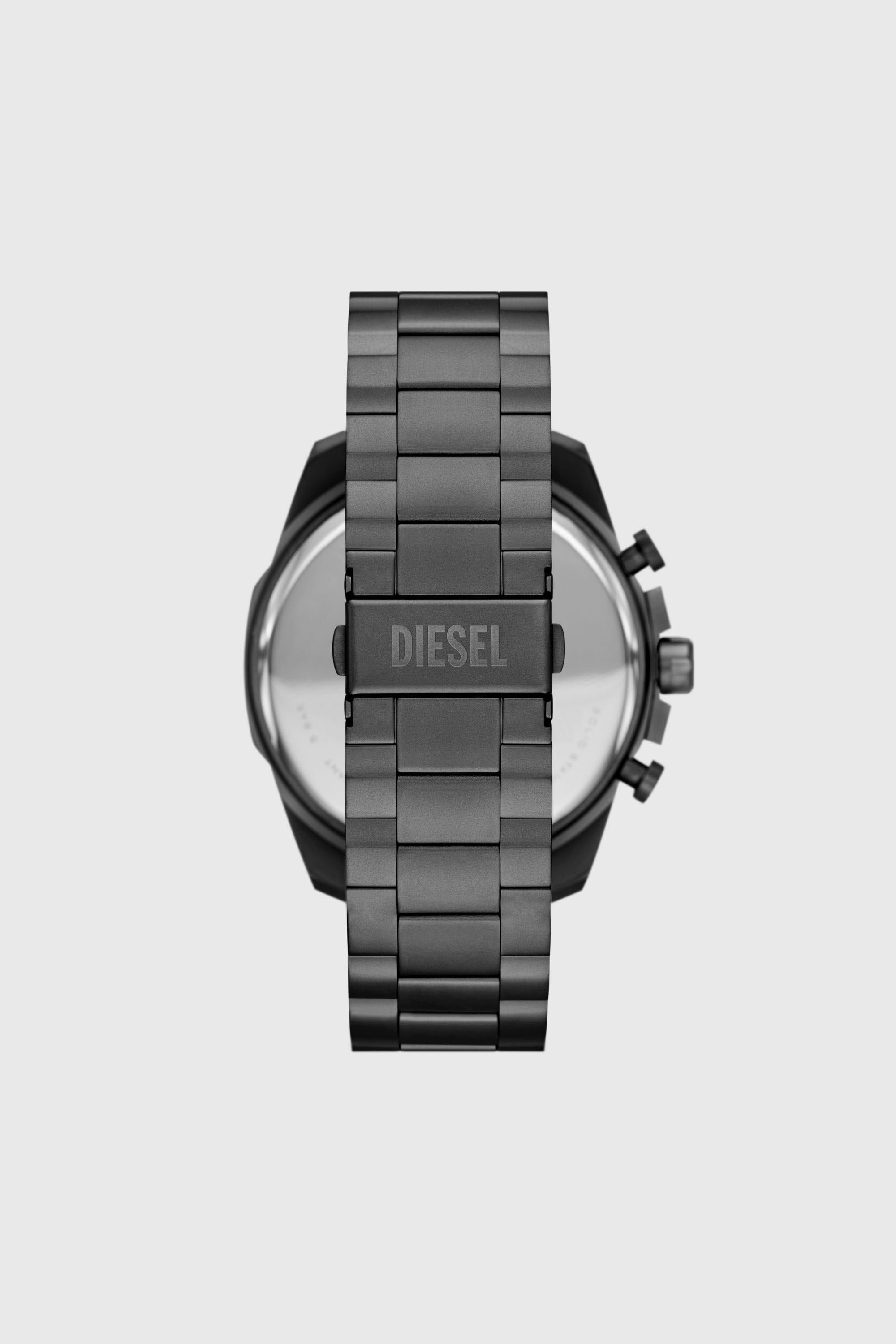 Diesel - DZ4676, Montre Mega Chief Slim en acier inoxydable Homme in Gris - 2