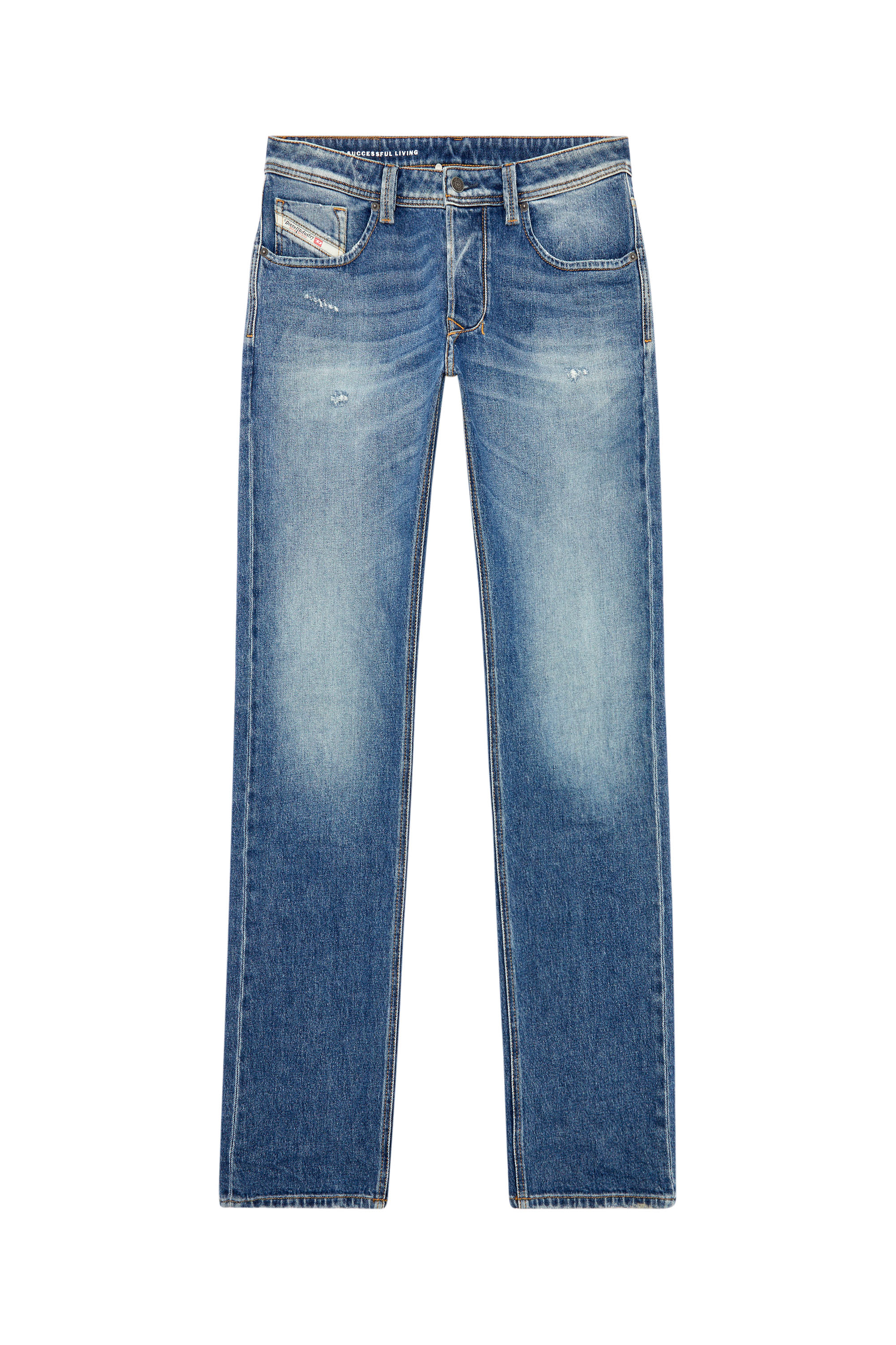 Diesel - Straight Jeans 1985 Larkee 09I16, Bleu moyen - Image 6