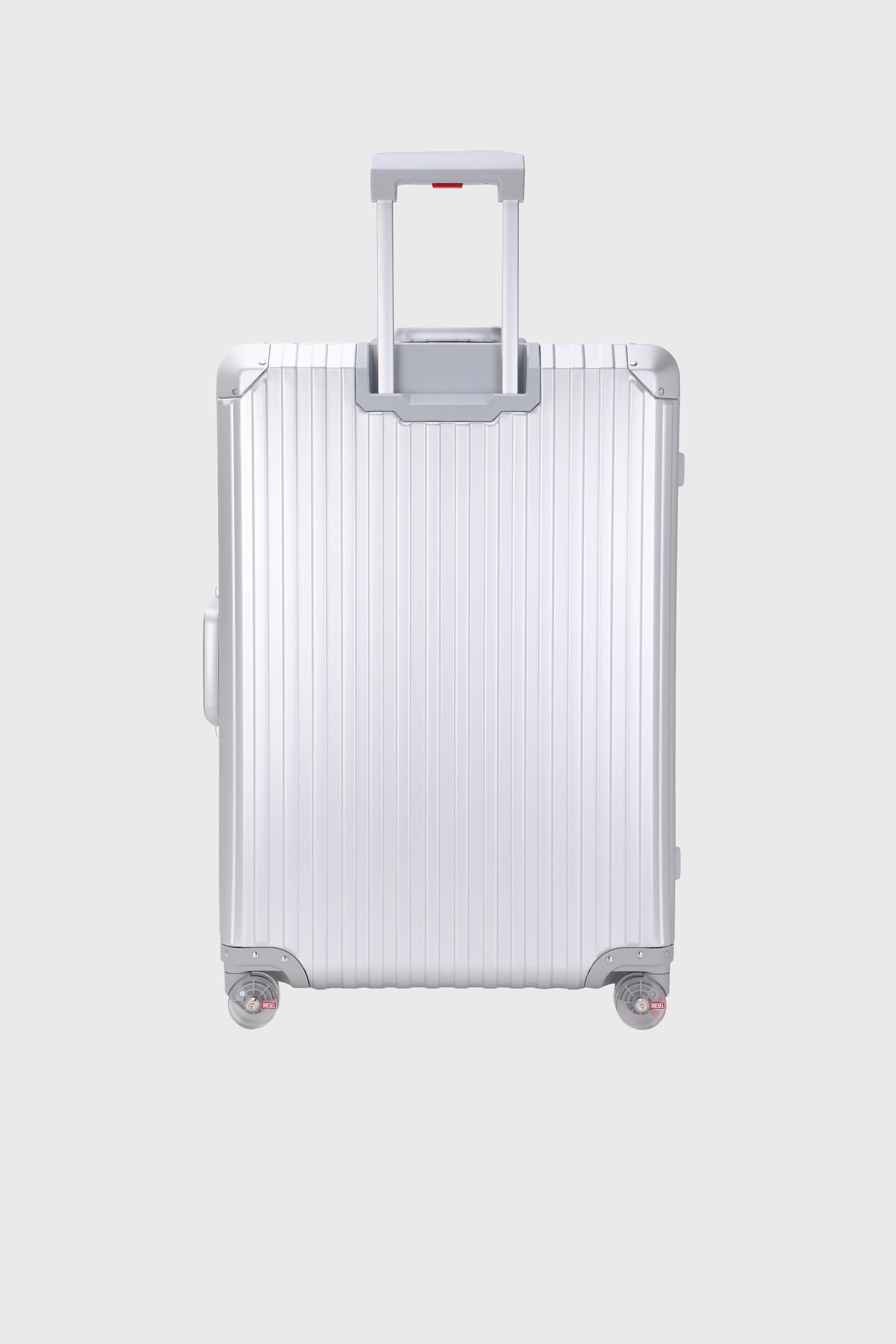 Diesel - DIESEL ALUMINUM TROLLEY- DSL002, Valise en aluminium taille L Mixte in Gris argent&eacute; - 2