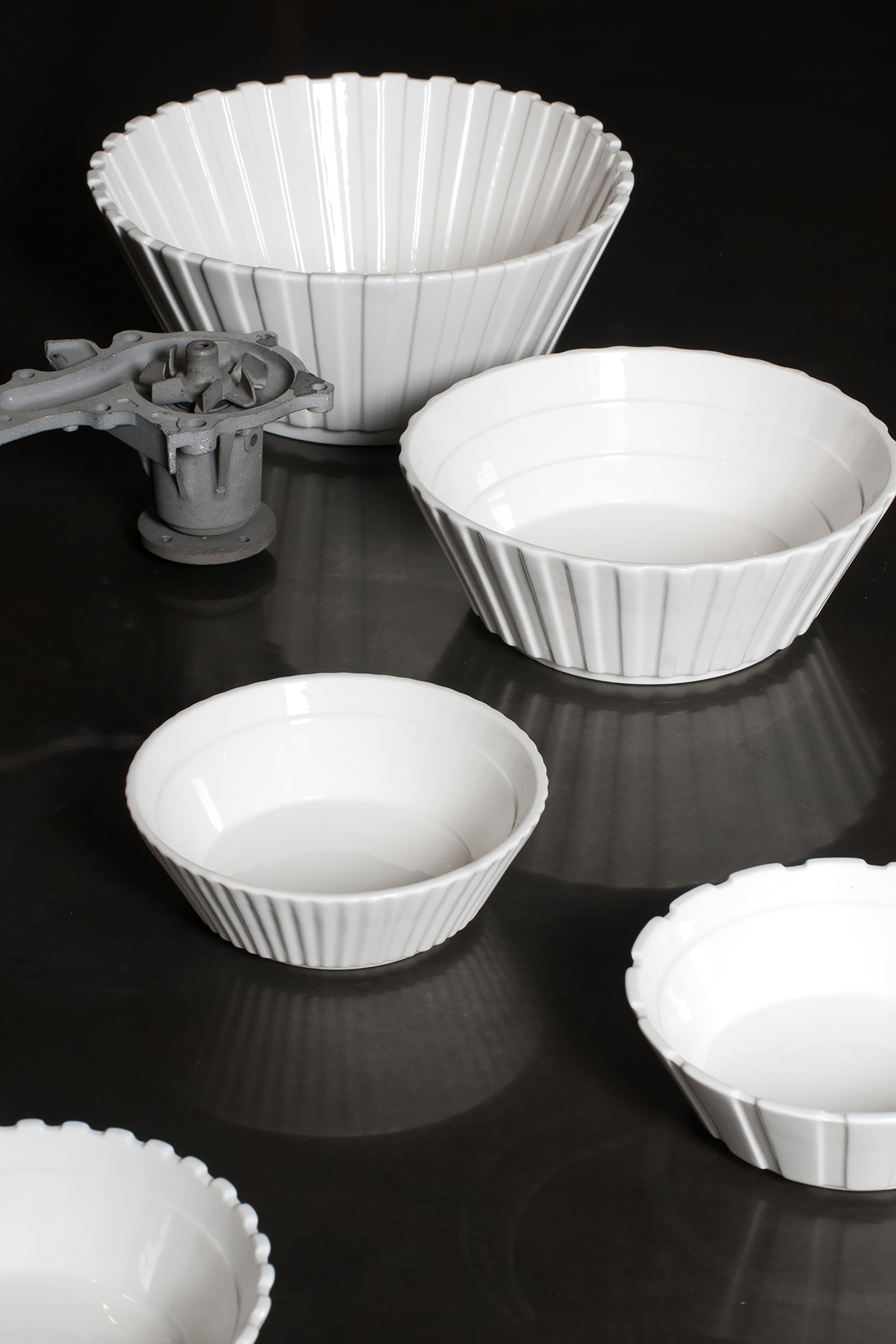 Diesel - 10981 MACHINE COLLEC, Saladier en porcelaine, &oslash; 22&nbsp;cm Mixte in Blanc - 4