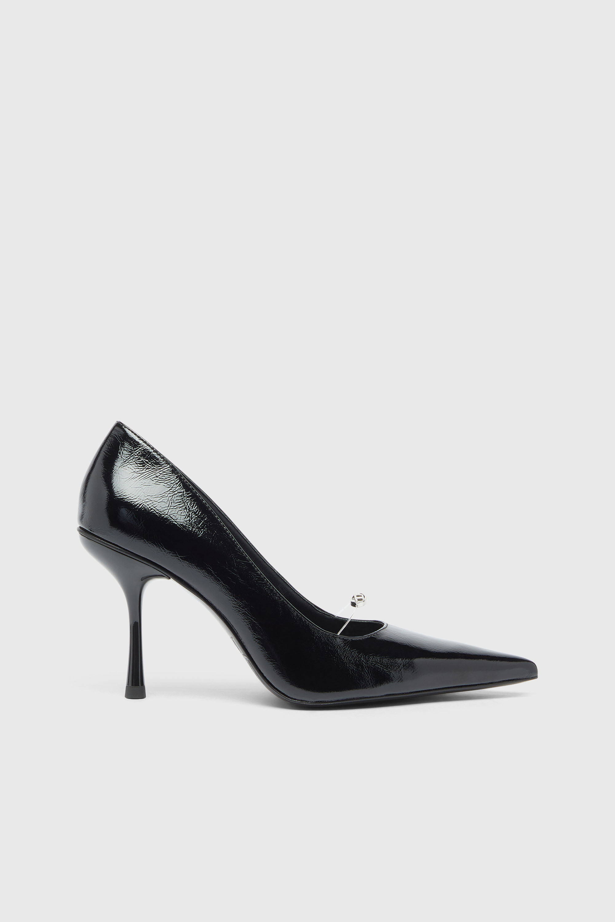 Diesel - D-JEWELS 90 P, D-Jewels - Escarpins en cuir naplak Femme in Noir - 1