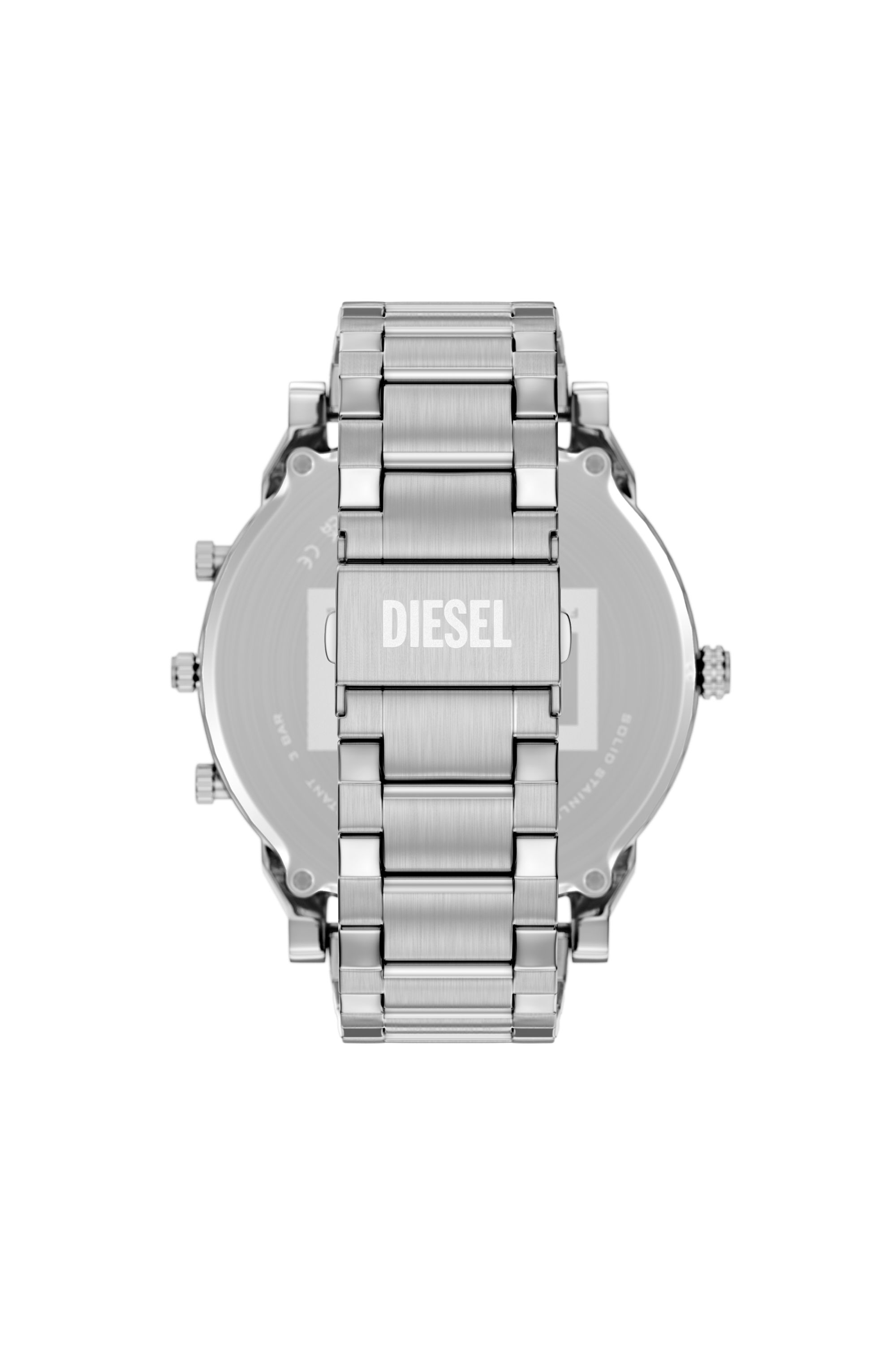Diesel - DZ7495 WATCH, Montre en acier inoxydable Mr. Daddy Slim Homme in Gris argent&eacute; - 2