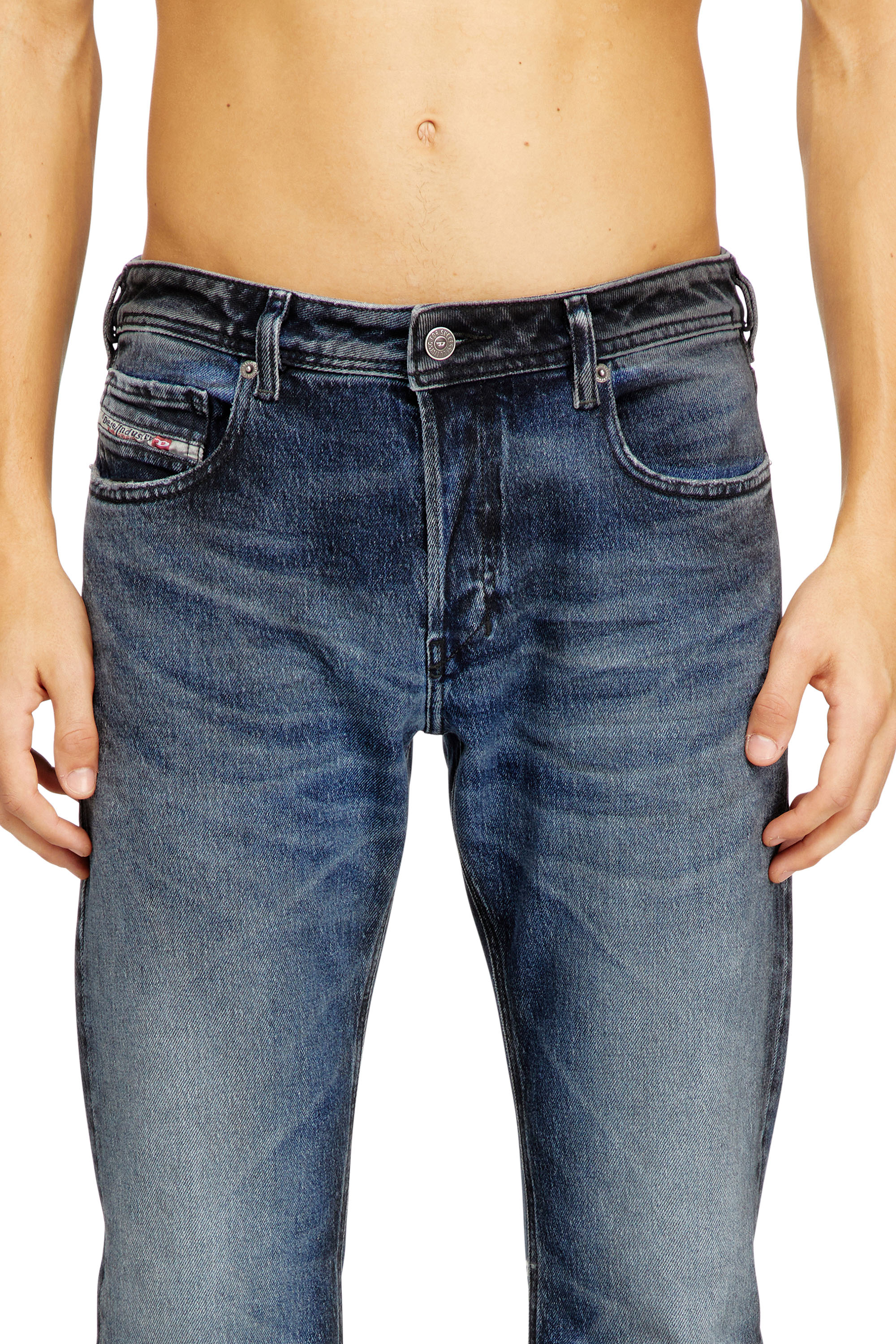 Diesel - Bootcut Jeans 2007 Zatiny 09N53 Homme, Bleu moyen - Image 4