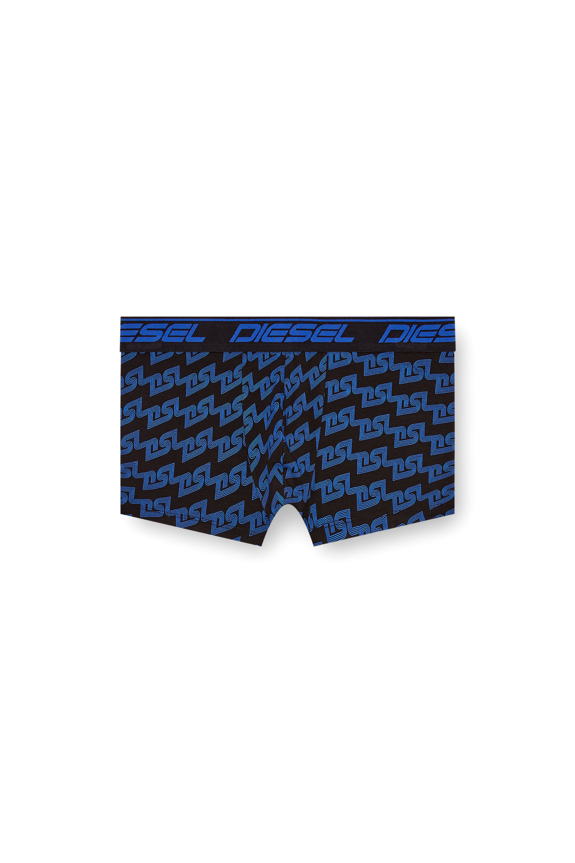 Diesel - UMBX-DAMIEN, Boxer avec imprimé éclaboussures Homme in Bleu - 4