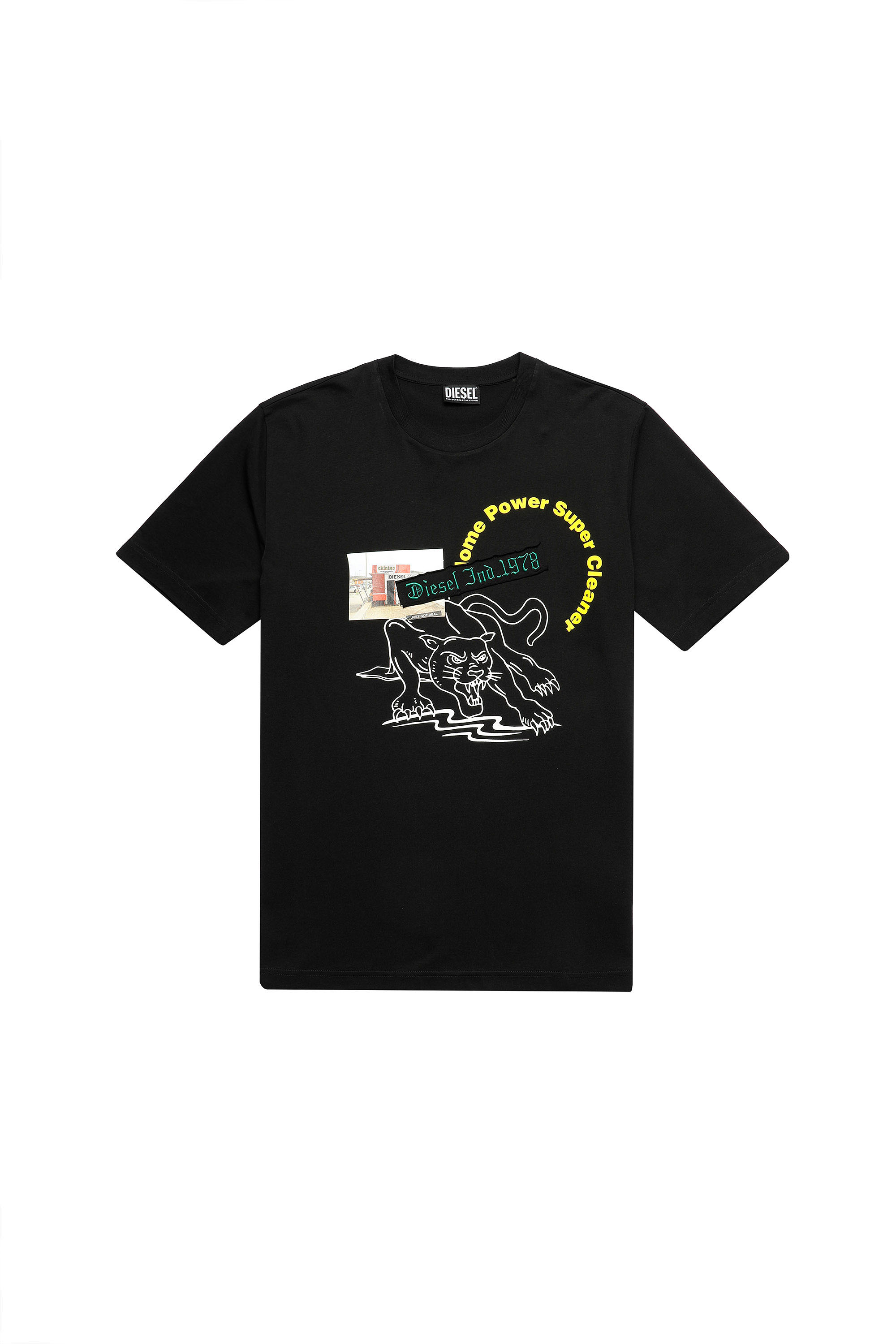 T-JUST-B60, Noir - T-Shirts
