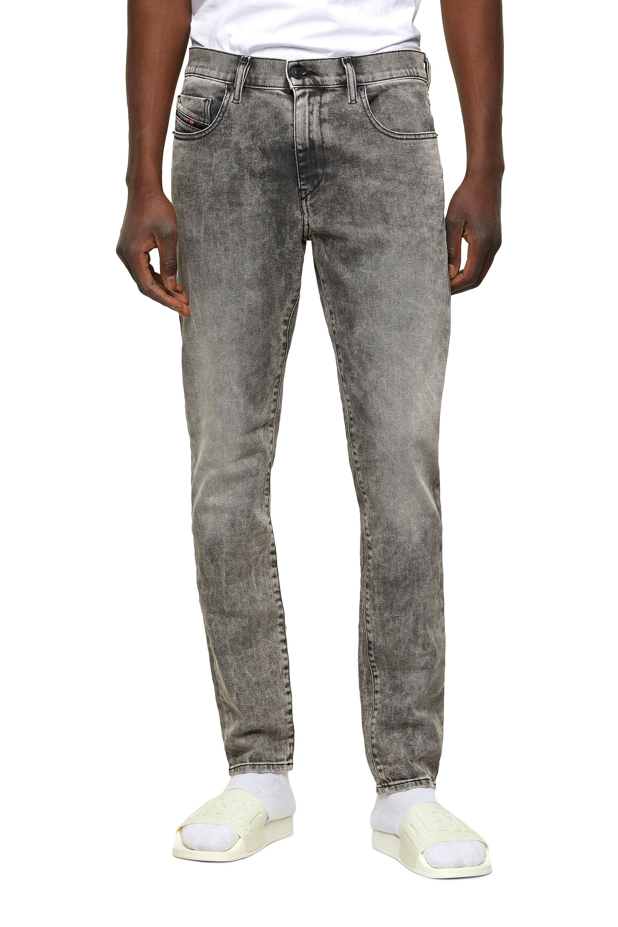 D-Strukt 009KA, Gris Clair - Jeans