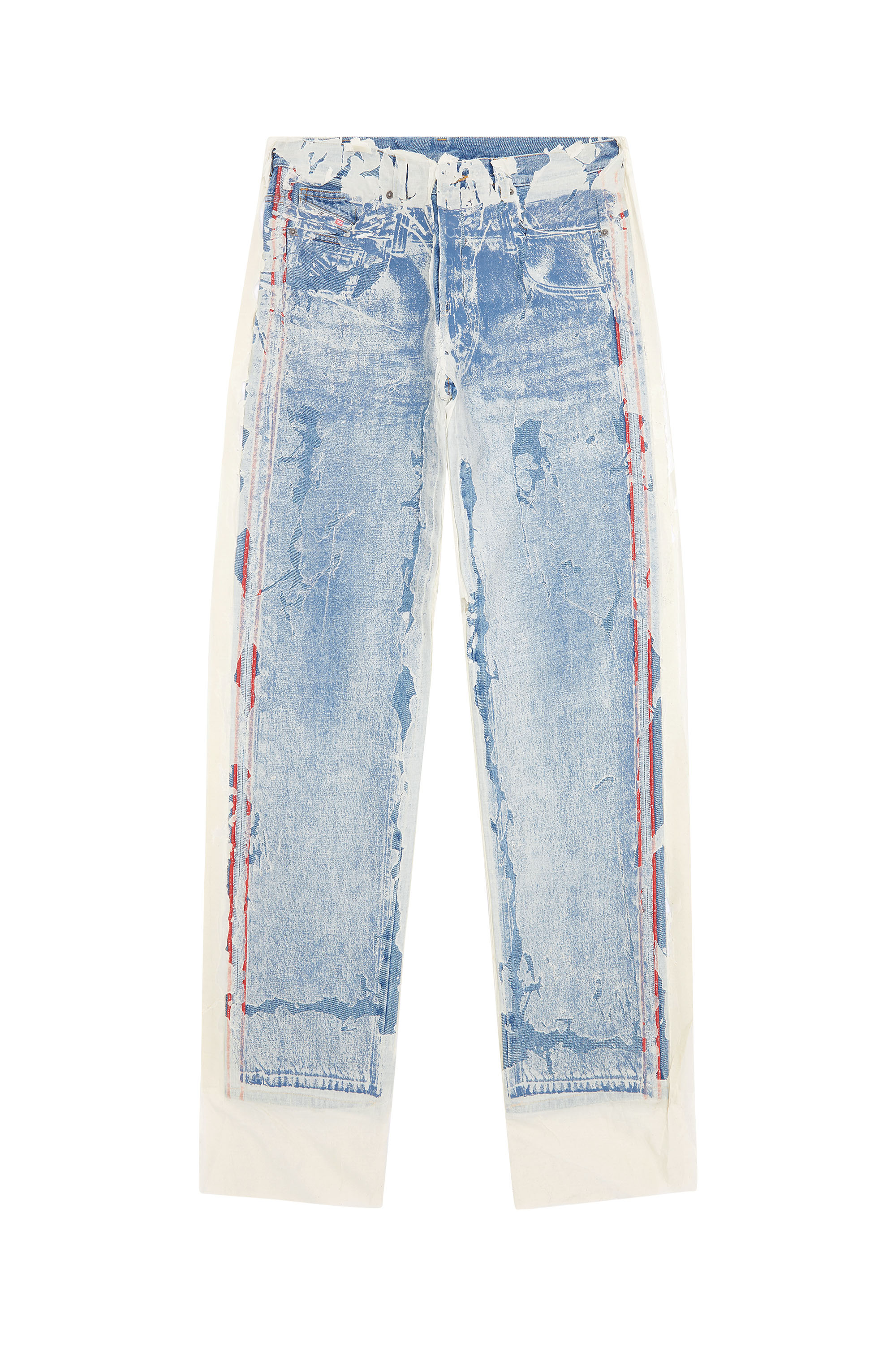 Diesel - 2010 D-Macs 007K3 Straight Jeans, Bleu Clair - Image 6