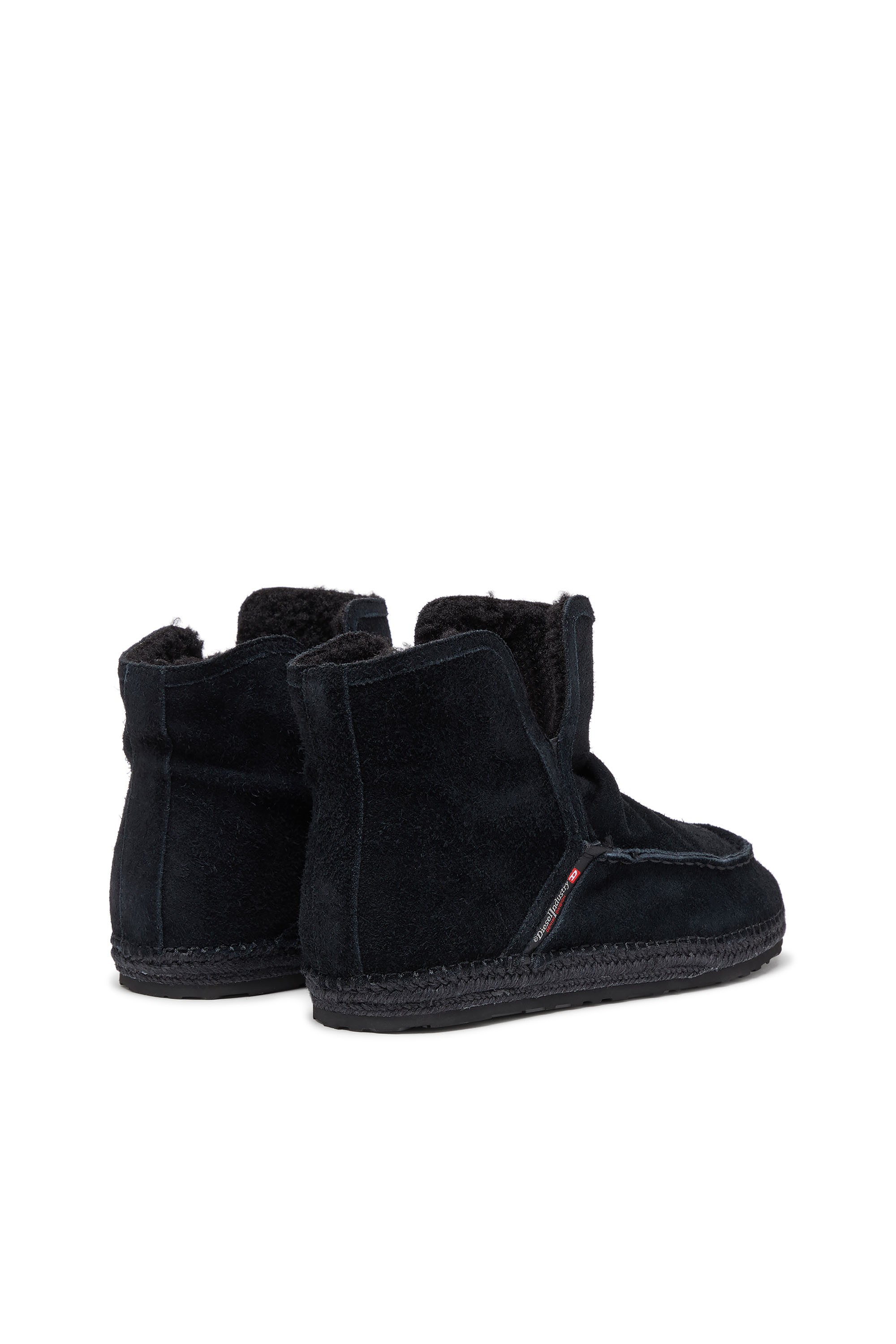 Diesel - D-LUKAS AKB, D-Lukas - Bottines en cuir avec doublure int&eacute;rieure Homme in Noir - 3
