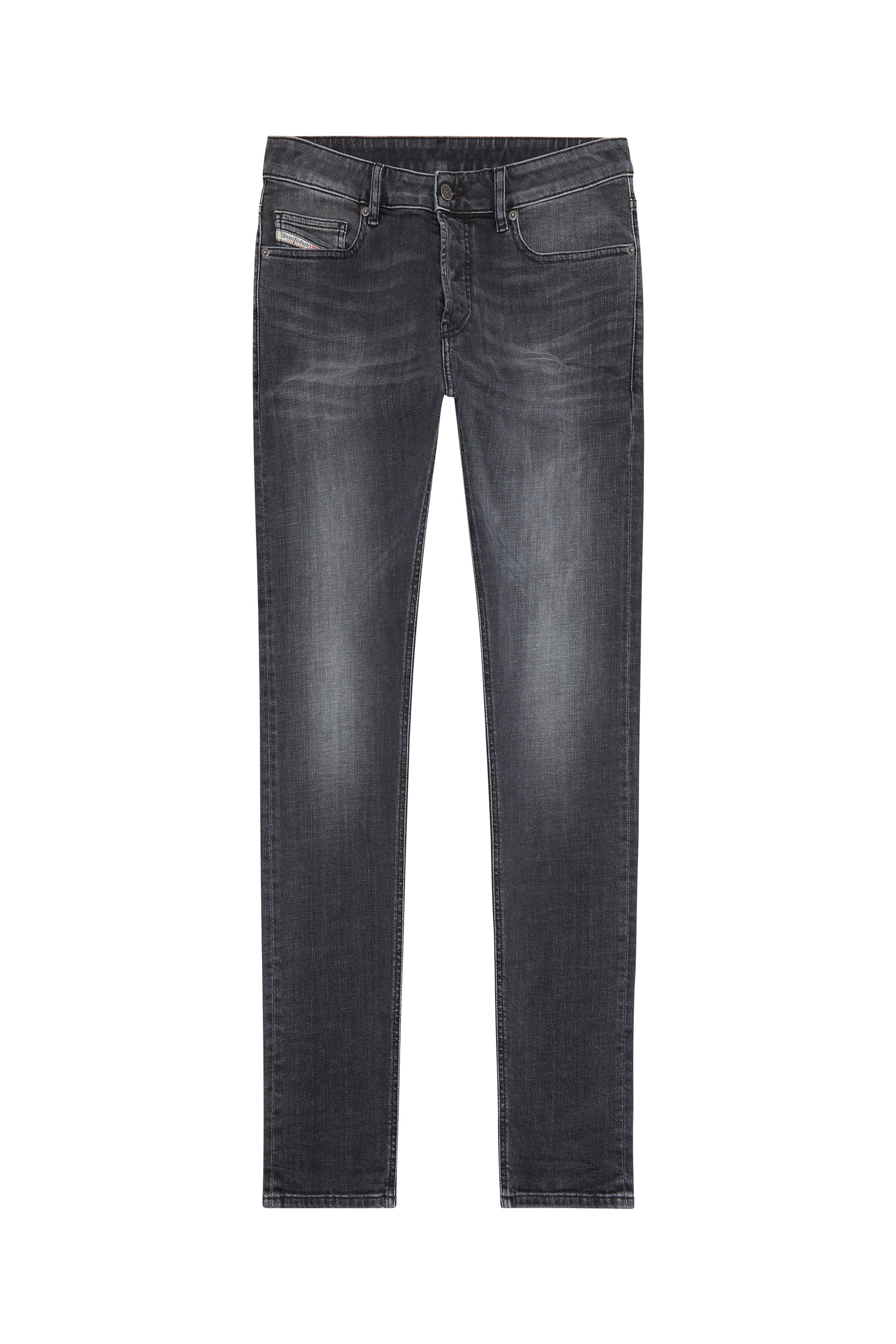 Diesel - Slim Jeans D-Luster 09G82, Noir/Gris foncé - Image 5