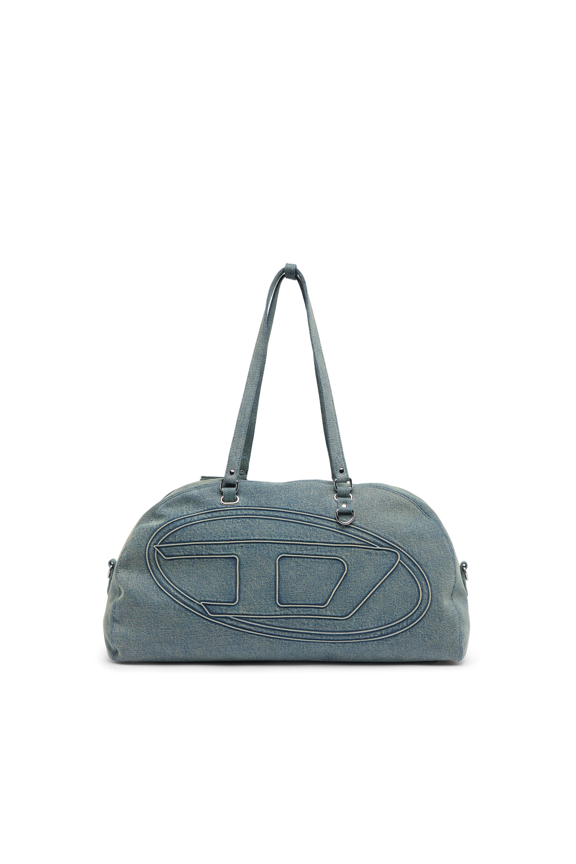 Diesel - 1DR DOME SOFT DUFFLE XL, Unisex's 1DR Dome-Duffle bag in denim with Oval D logo in Light Blue - 1