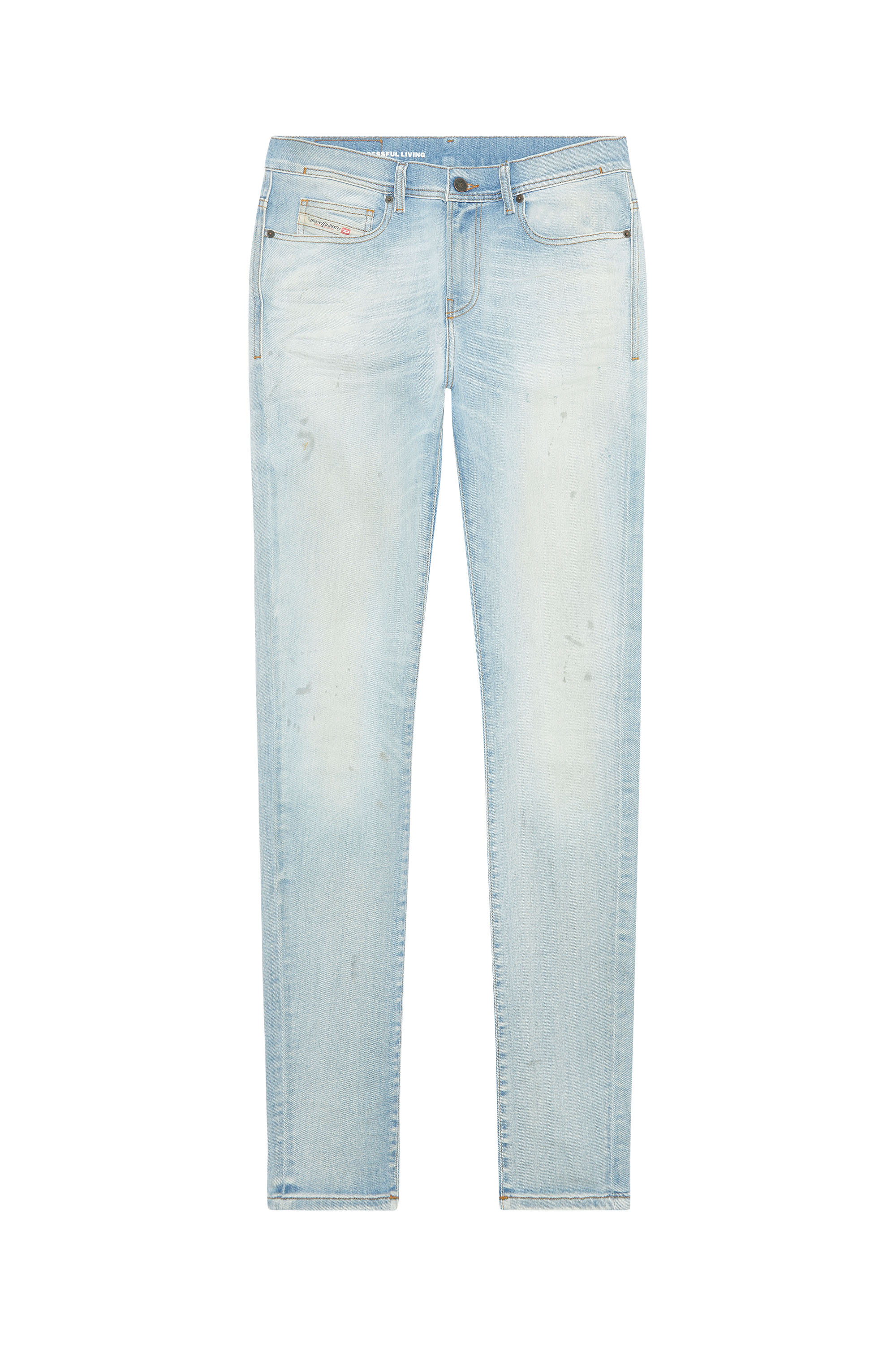 Diesel - 1983 D-Amny 09E89 Skinny Jeans, Bleu Clair - Image 5
