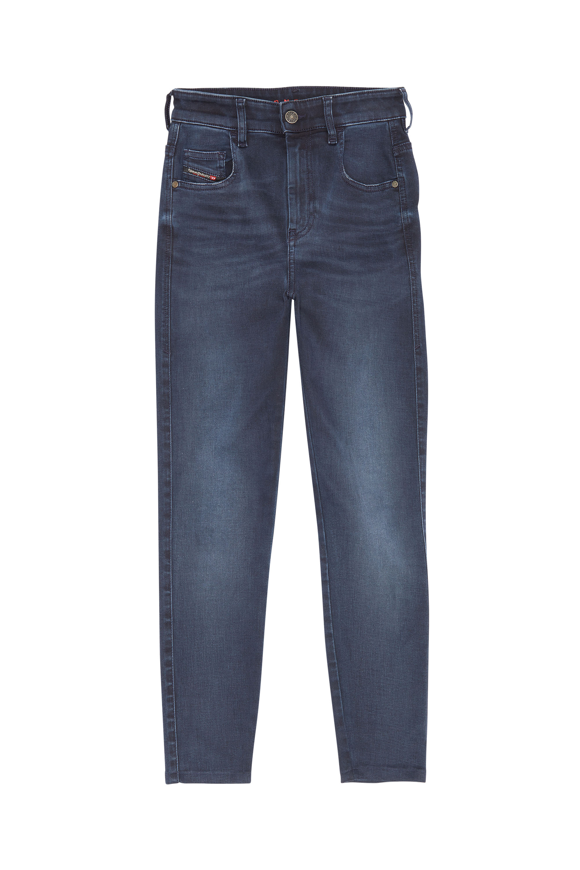 Diesel - D-SLANDY-HIGH, Diesel Femme - Jeans Bleu fonc&eacute; Femme in Bleu - 1