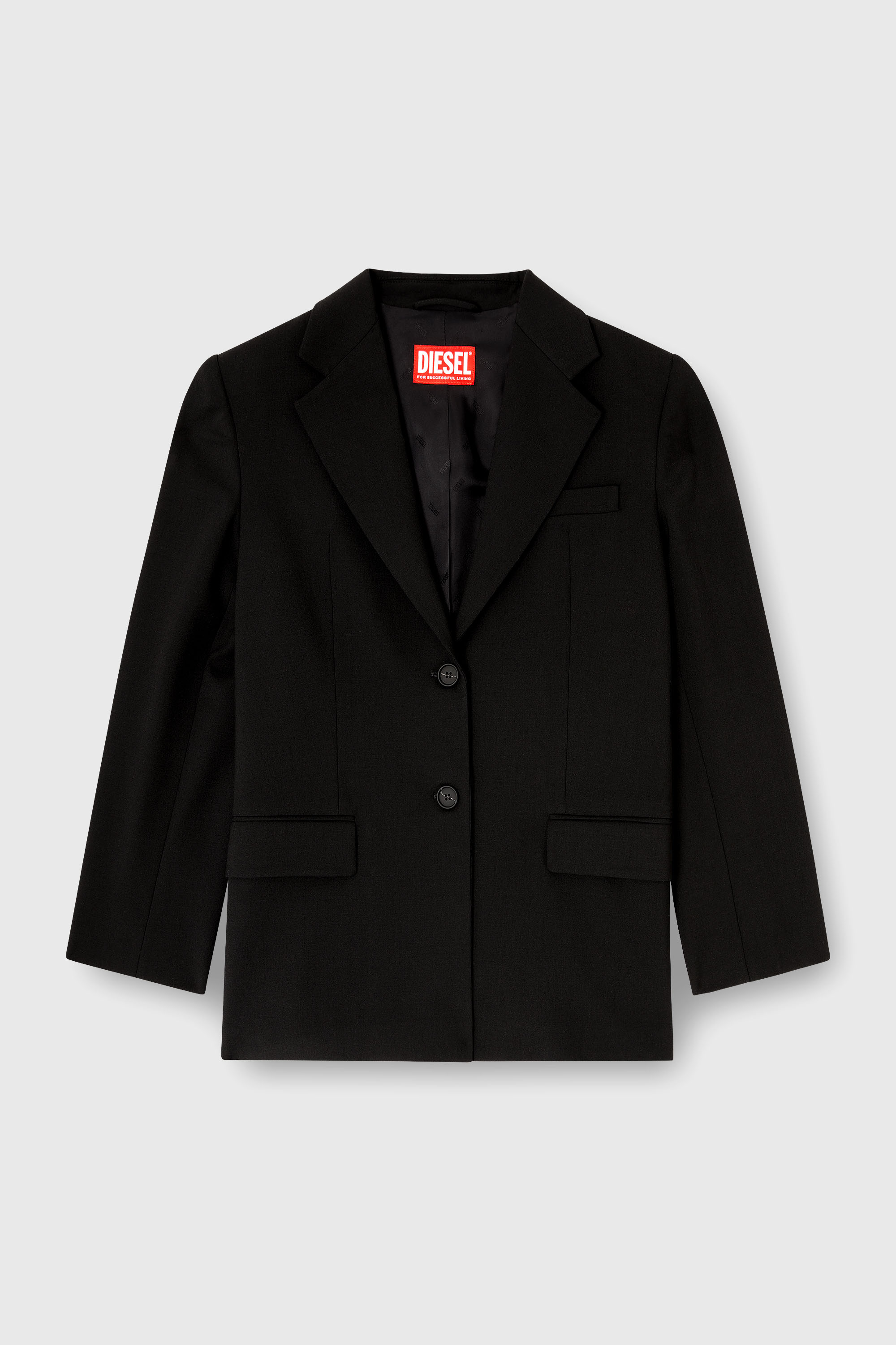 Diesel - G-KESS-R1, Blazer en m&eacute;lange de laine Femme in Noir - 2