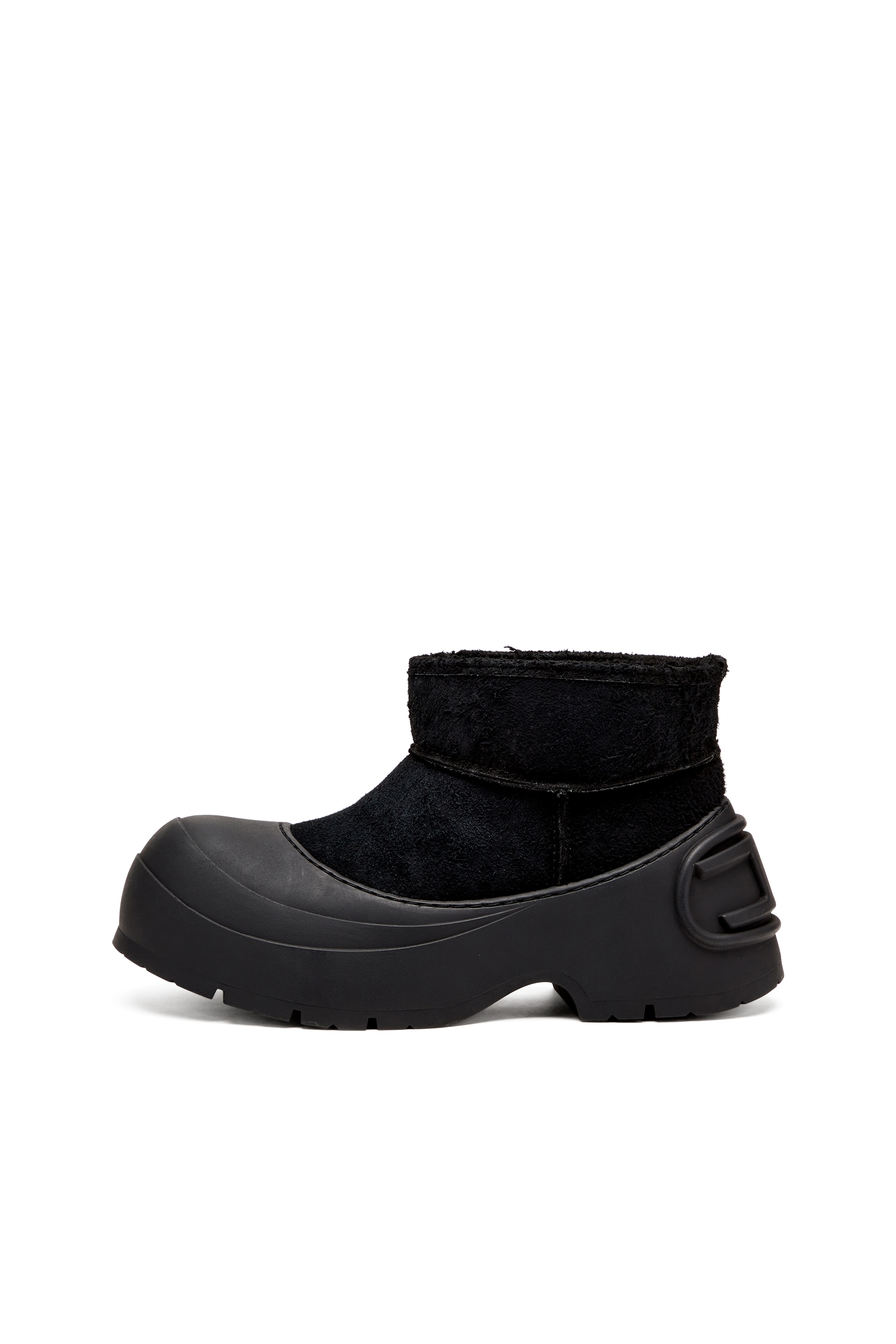 Diesel - D-DONALD MONTONE, D-Donald-Bottines épaisses avec semelle crantée Homme in Noir - 7