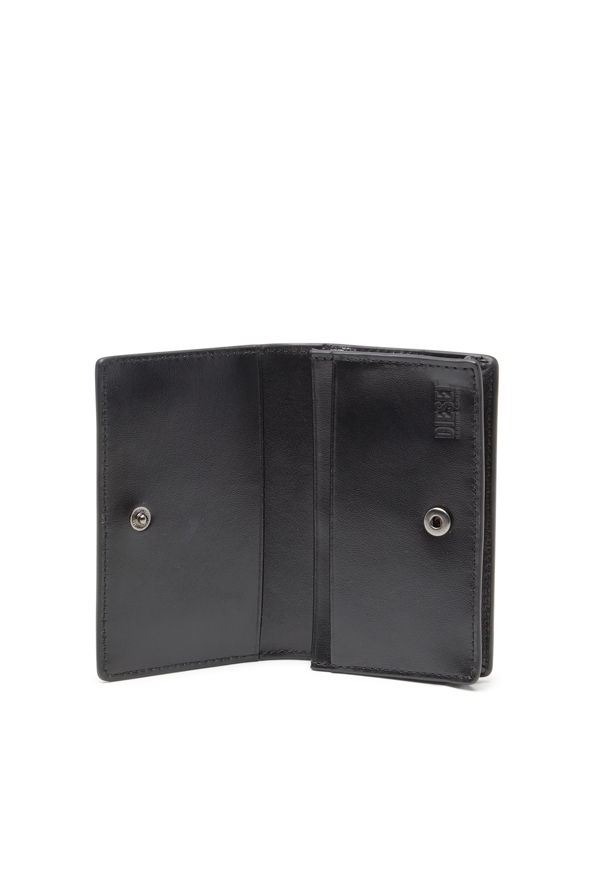 Diesel - HOLI-D CARD HOLDER IV, Porte-cartes en cuir compact Homme in Noir - 3