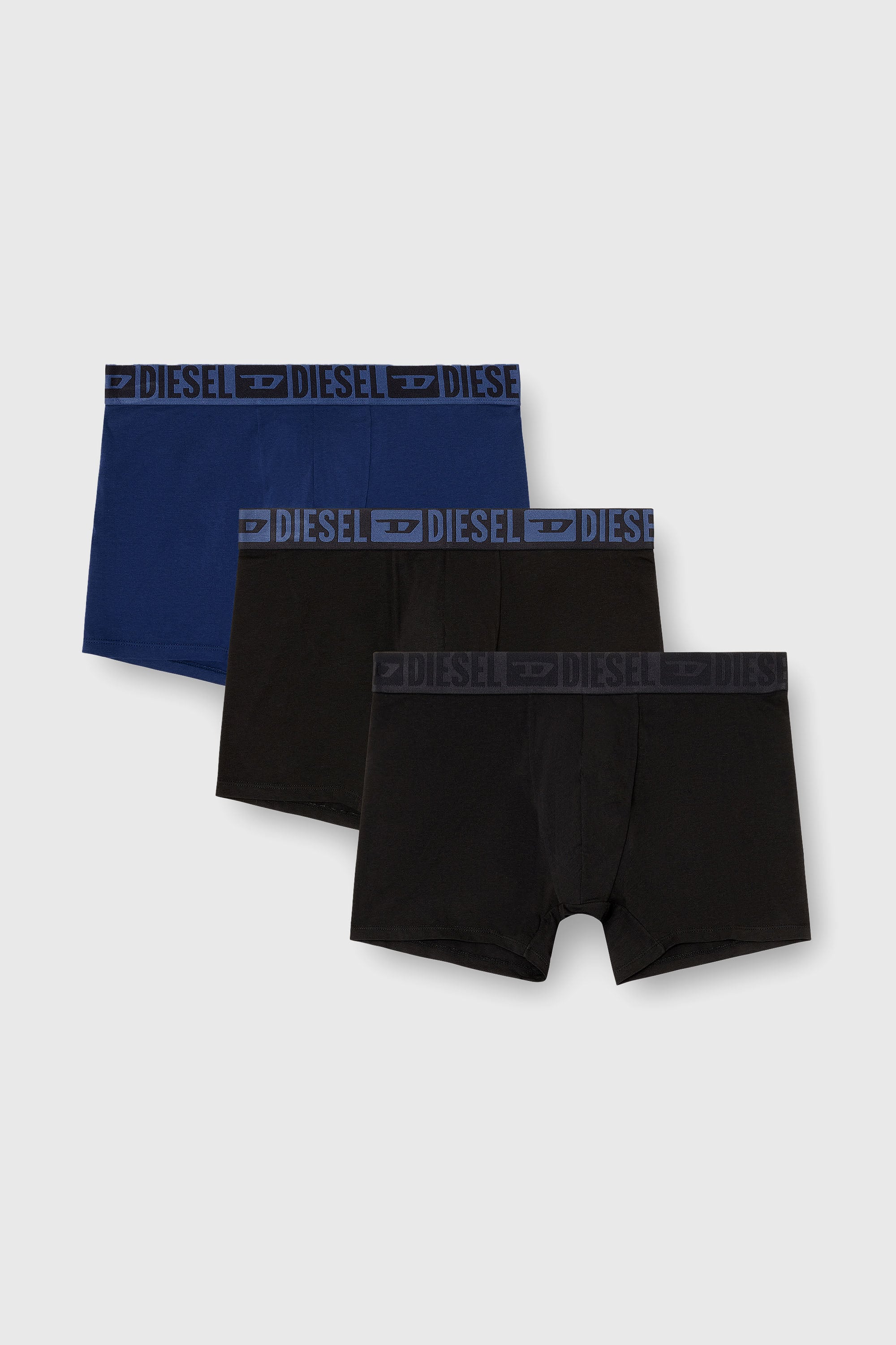 Diesel - SEBASTIAN-D-CORE-3PACK, Lot de trois boxers en coton stretch Homme in Polychrome - 1