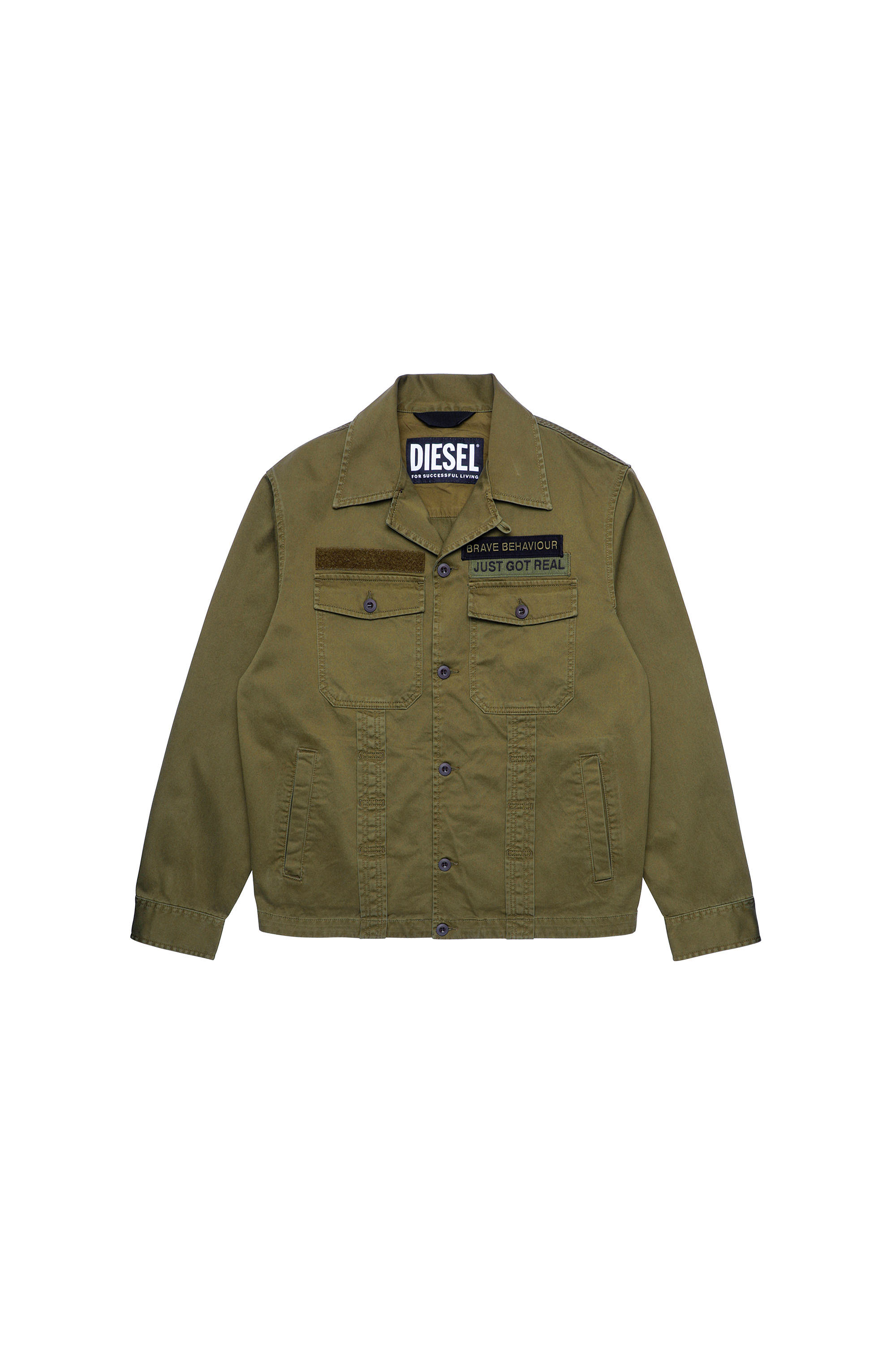 J-FULLER, Vert Militaire - Vestes