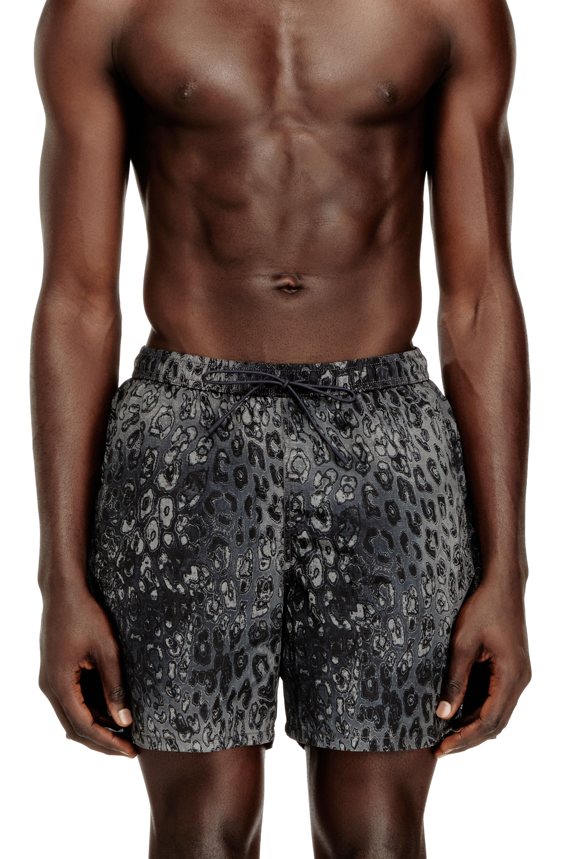 Diesel - SOCCER-41-UTLT, Short de bain à imprimé animalier Homme in ToBeDefined - 2