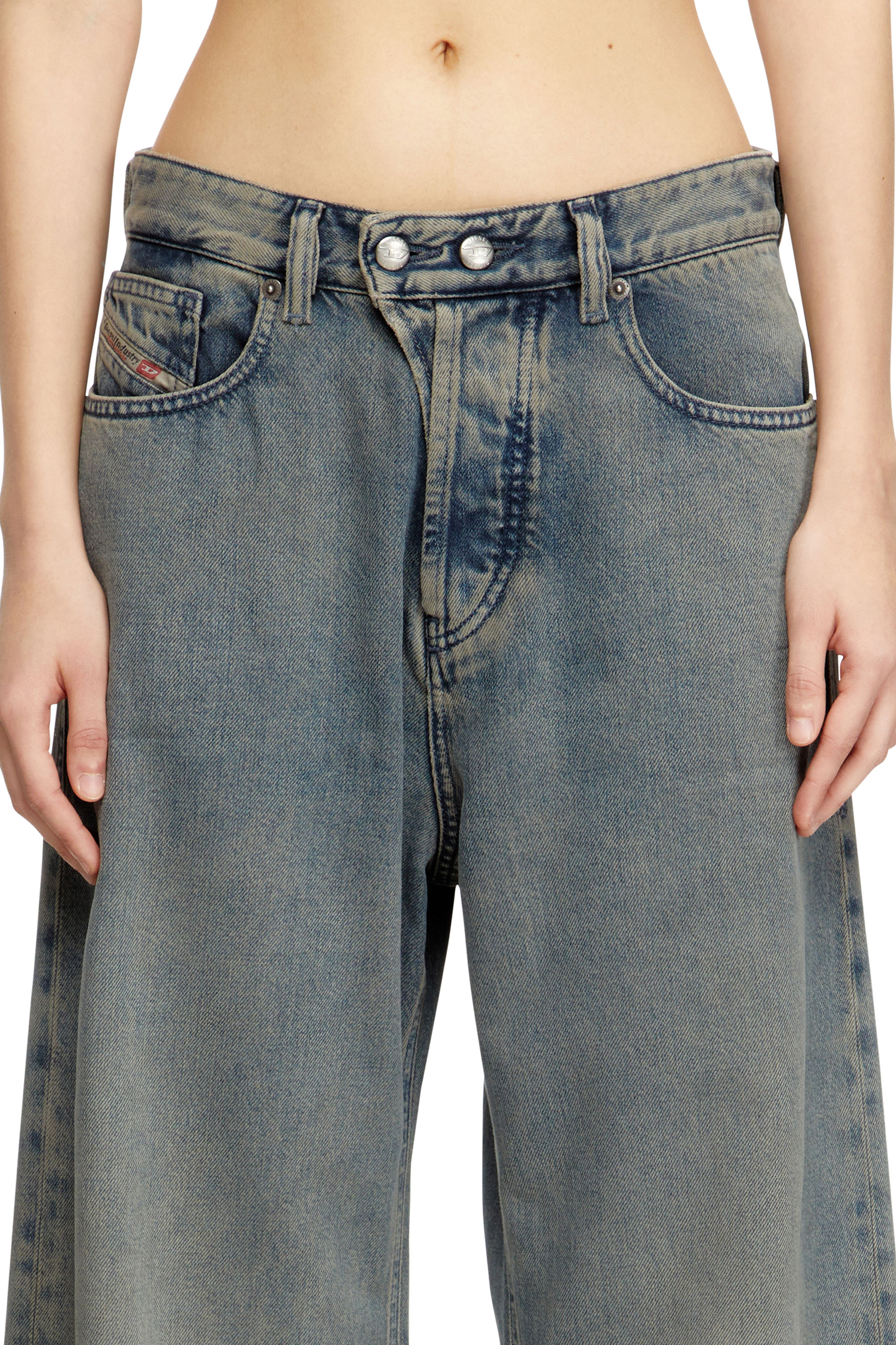 Diesel - Relaxed Jeans 1996 D-Sire 09N24 Femme, Bleu moyen - Image 4