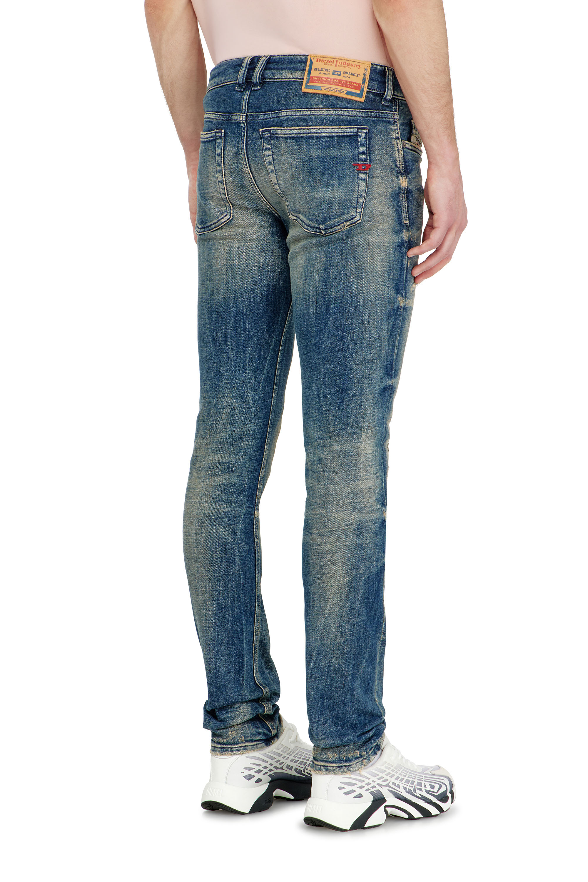 Diesel - Skinny Jeans 1979 Sleenker 09P68 Homme, Bleu Fonc&eacute; - Image 5