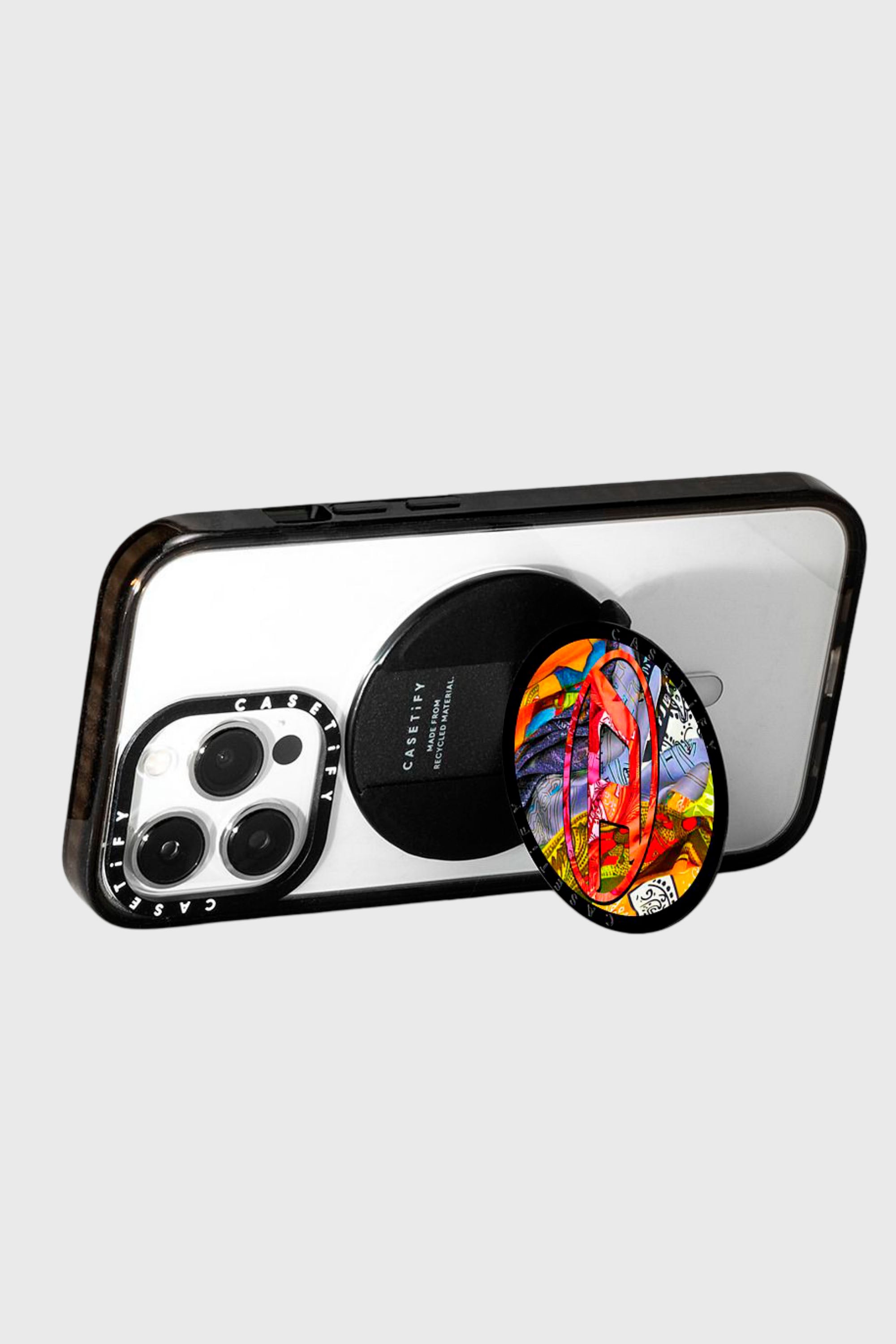 Diesel - 60348 CASETIFY GRIP STAND, Poign&eacute;e & Support Universel Mixte in Polychrome - 5