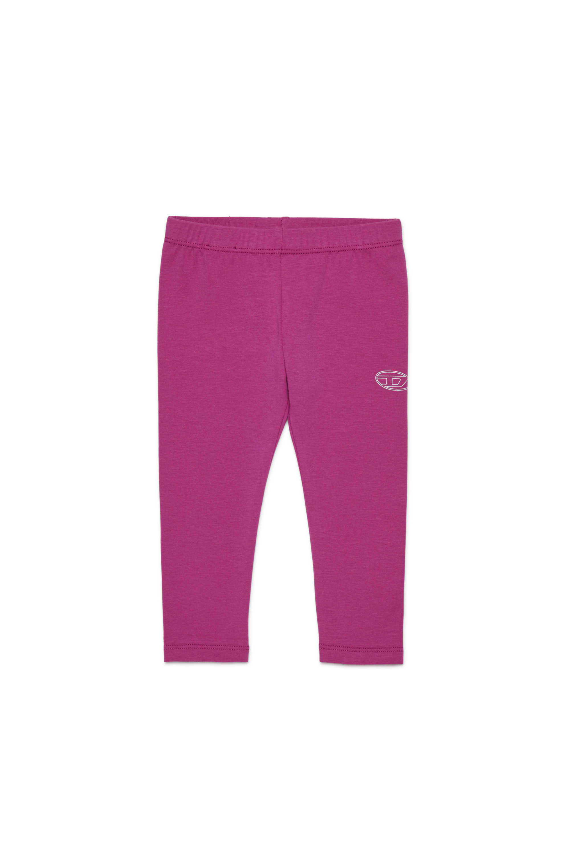 Diesel - PIRSIB, Pantalons en coton avec taille élastiquée Femme in Violet - 1