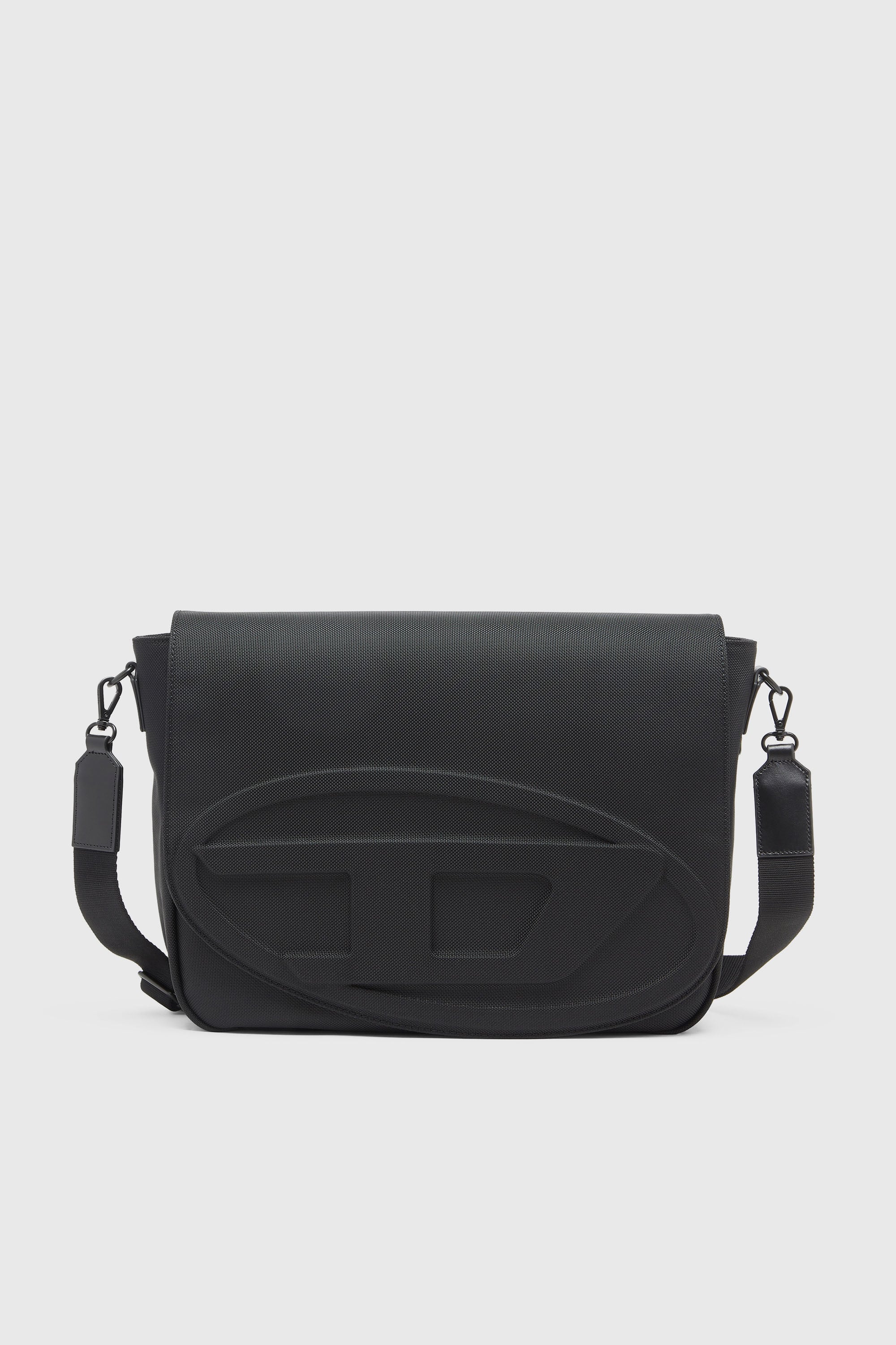 Diesel - 1DR MESSENGER, 1DR-Sac messager en nylon CORDURA&reg; Homme in Noir - 1