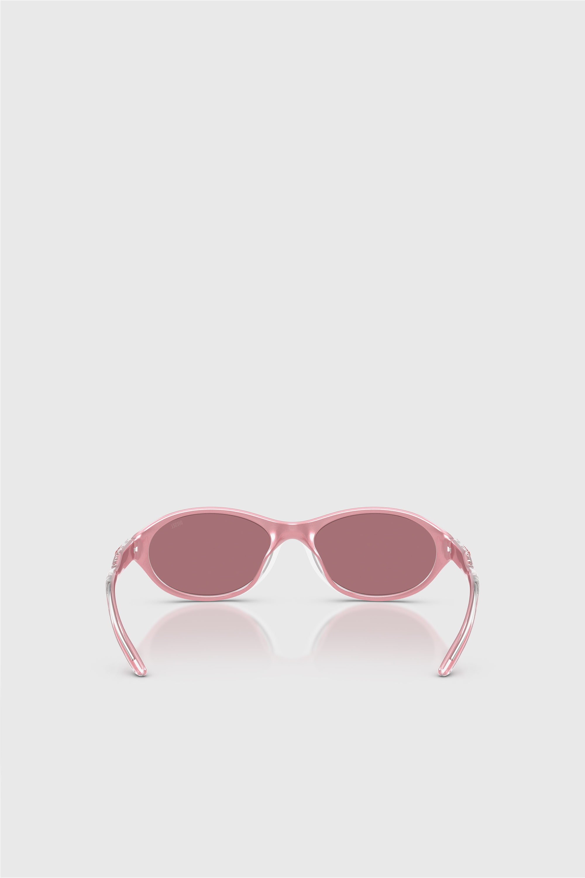 Diesel - 0DL3024U, Lunettes de soleil ovales Mixte in Rose - 4