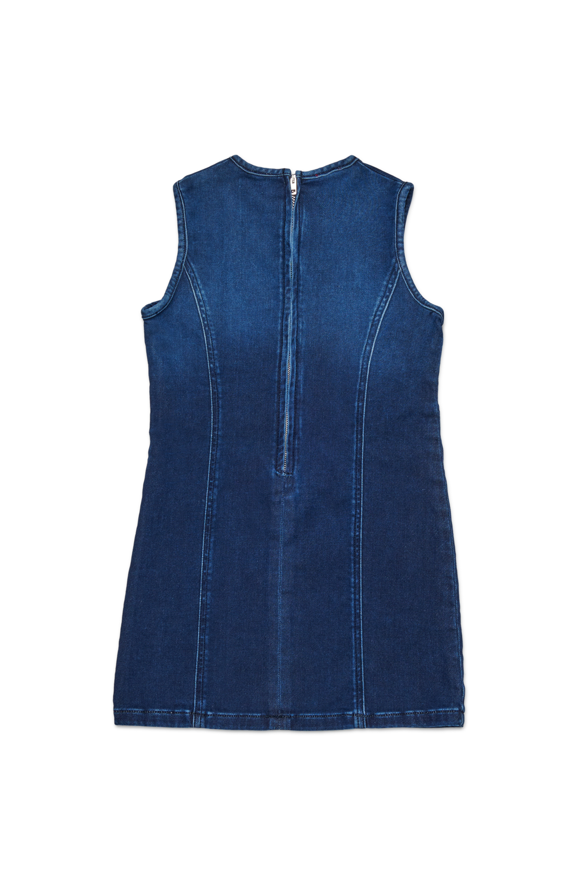Diesel - DUMPY JJJ, Robe en jean sans manches Femme in Bleu - 2