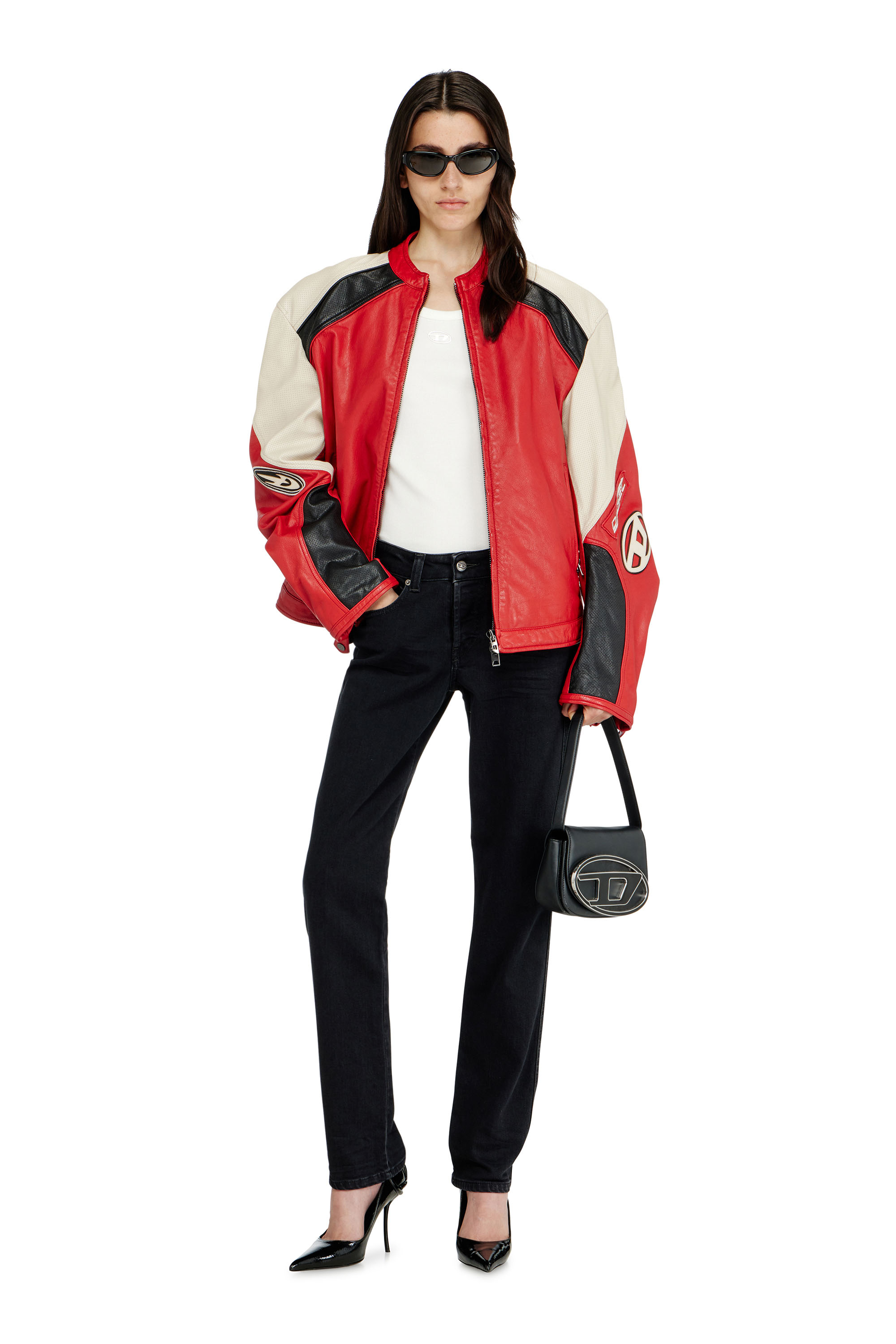 Diesel - Slim Jeans 1992 D-Jiann 09N89 Femme, Noir/Gris fonc&eacute; - Image 1